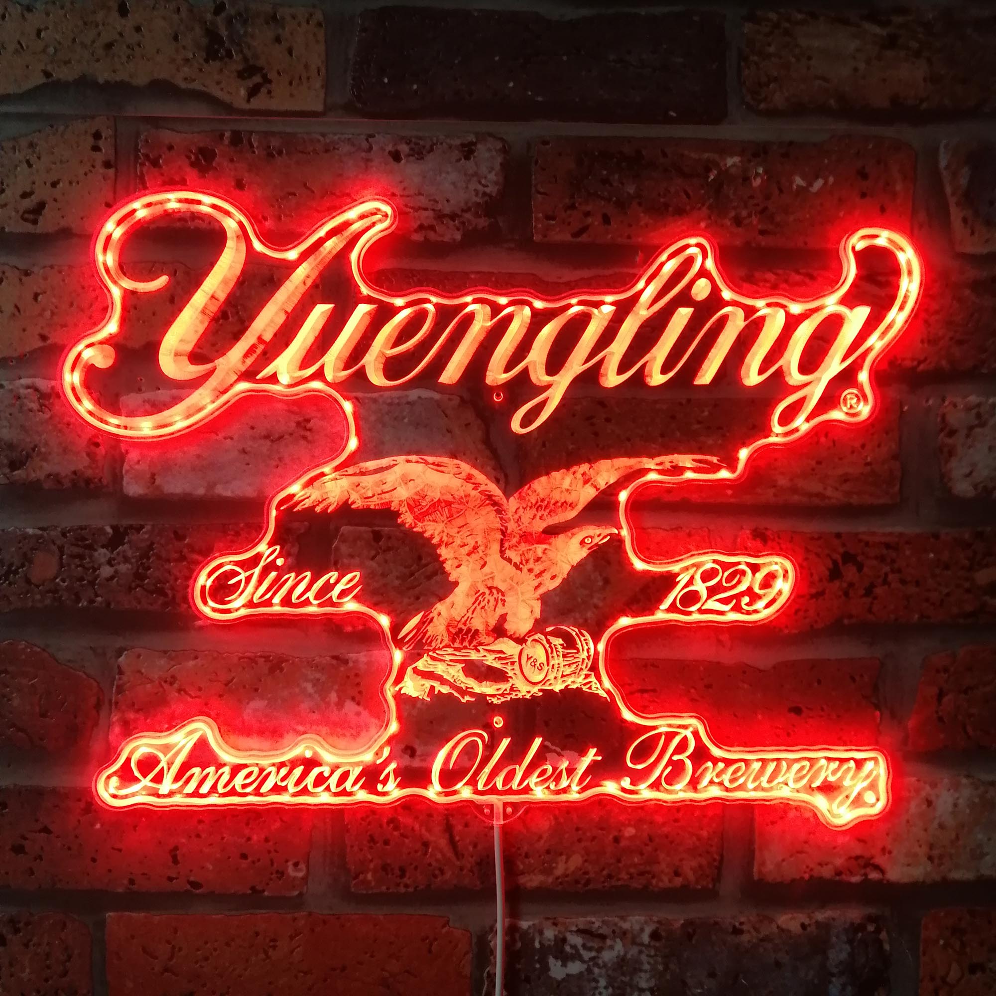 Yuengling Dynamic RGB Edge Lit LED Sign