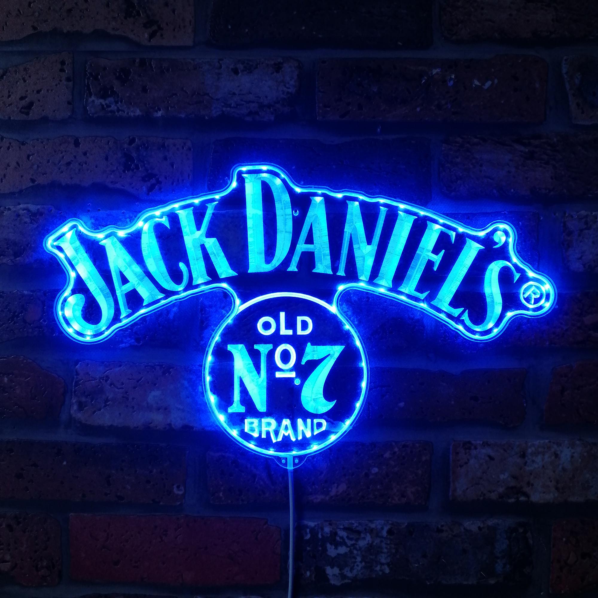 Jack Daniel's Old No.7 Pub Dynamic RGB Edge Lit LED Sign