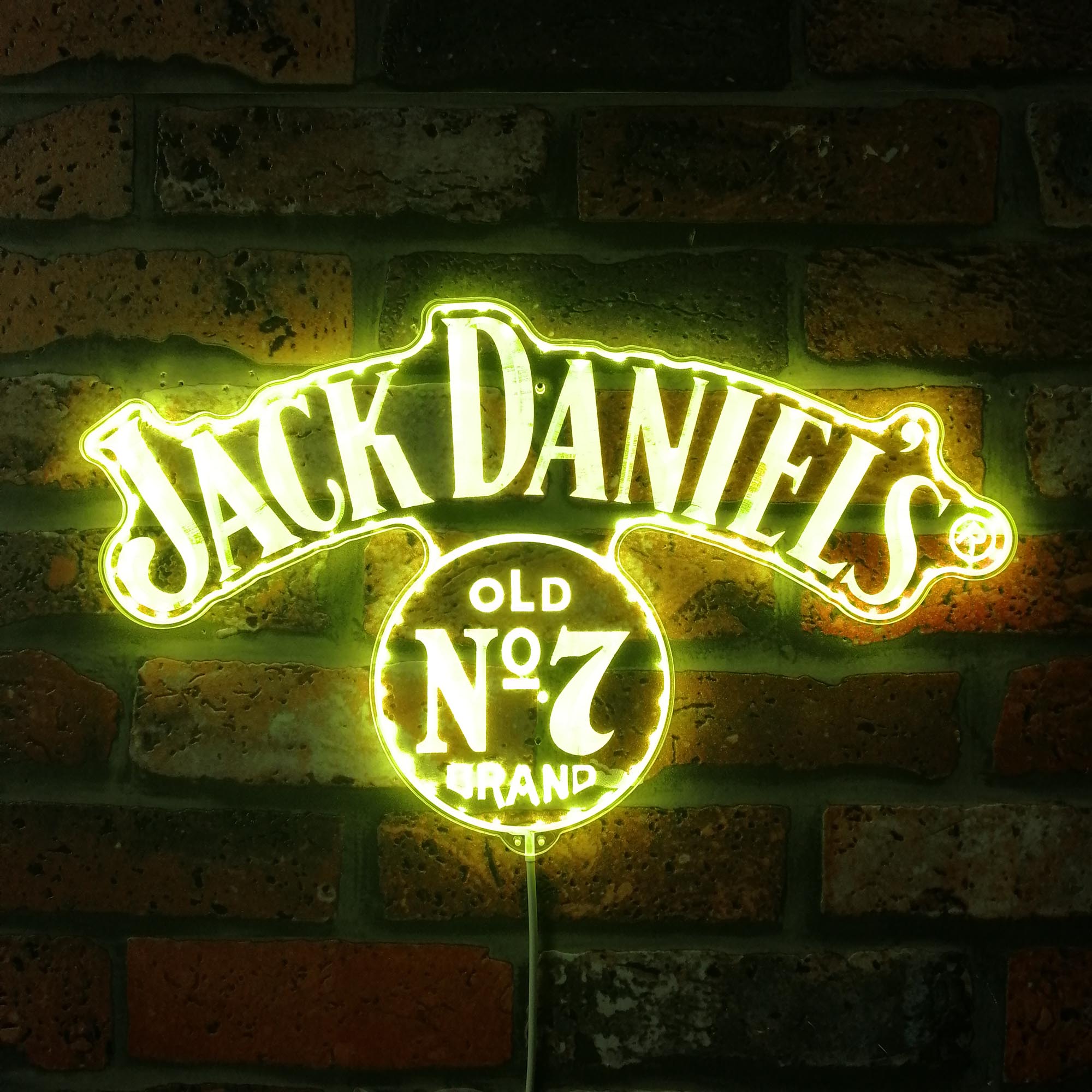 Jack Daniel's Old No.7 Pub Dynamic RGB Edge Lit LED Sign