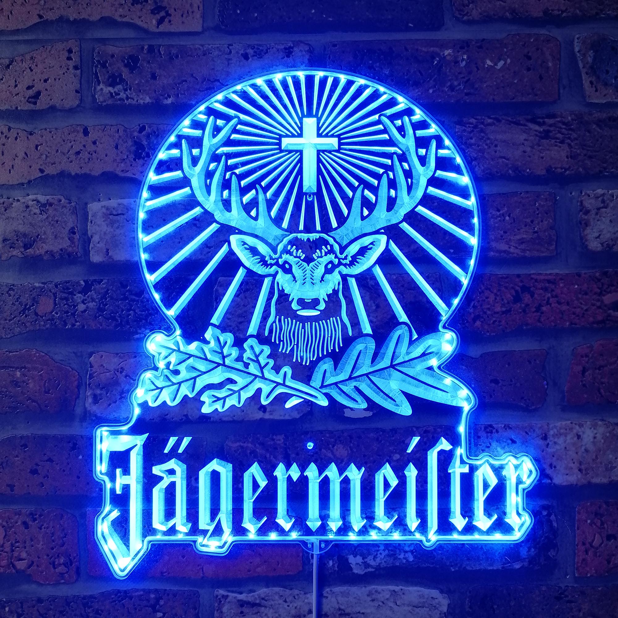 Jagermeister Dynamic RGB Edge Lit LED Sign