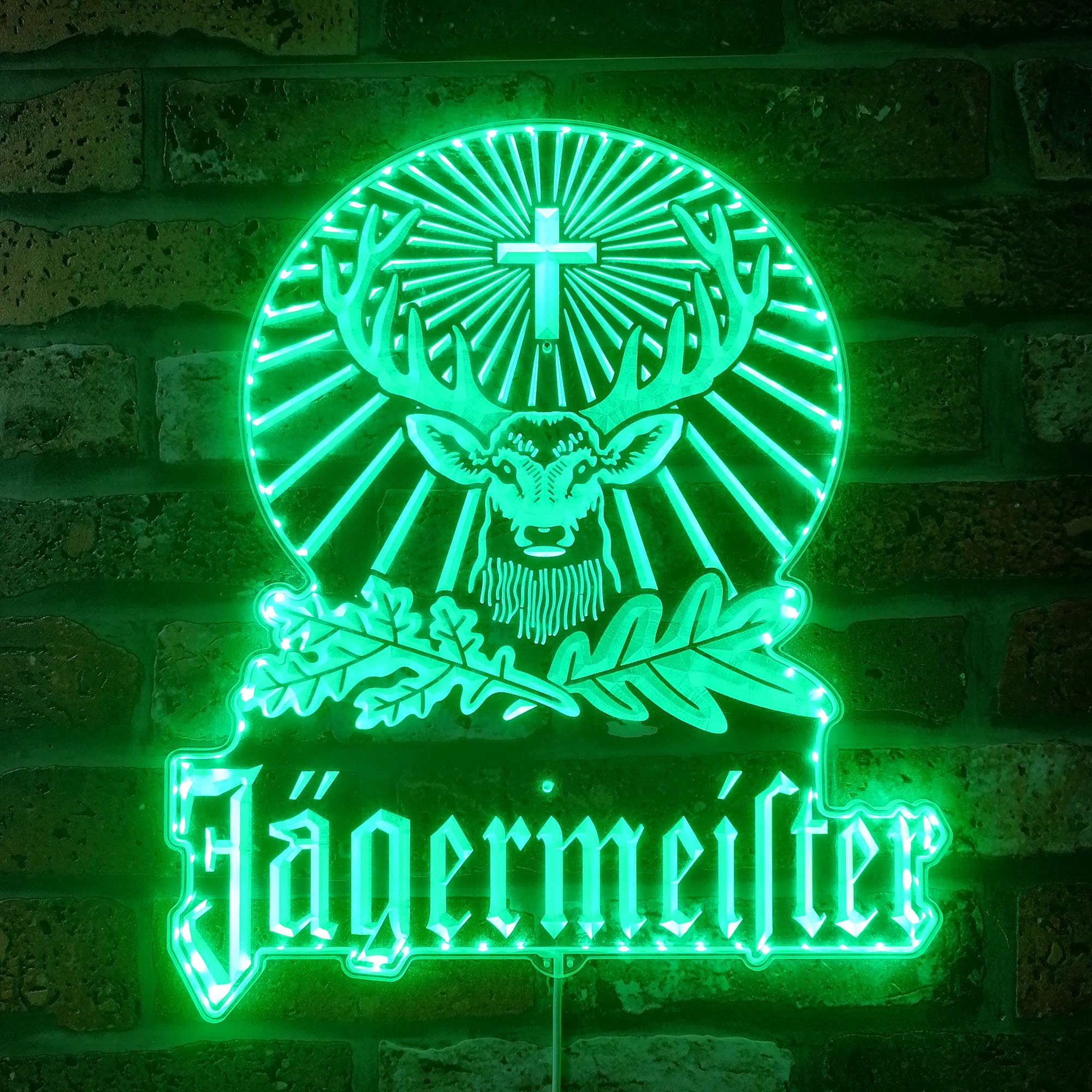 Jagermeister Dynamic RGB Edge Lit LED Sign