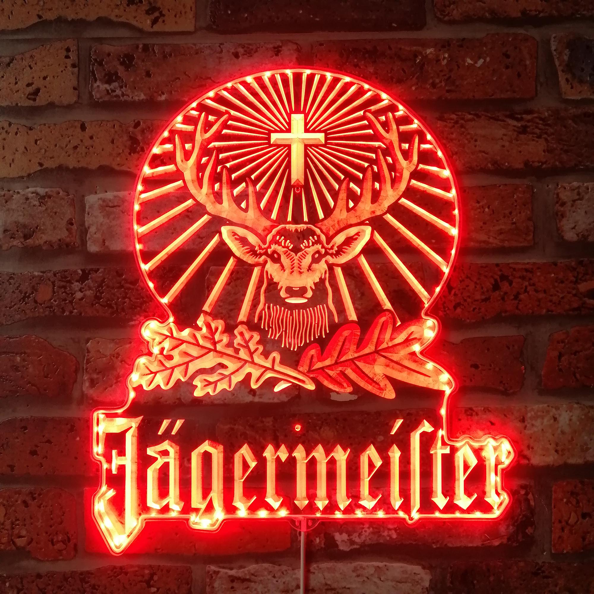 Jagermeister Dynamic RGB Edge Lit LED Sign