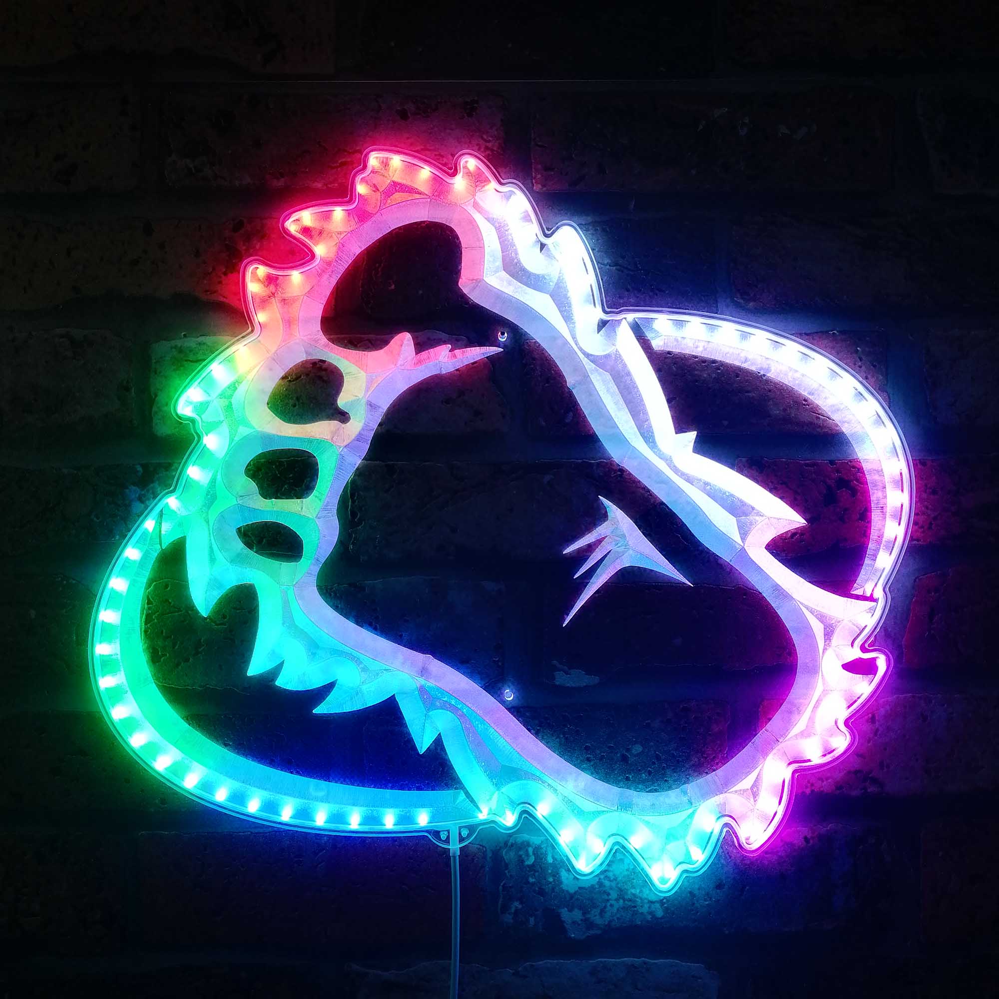 Bigfoot Dynamic RGB Edge Lit LED Sign