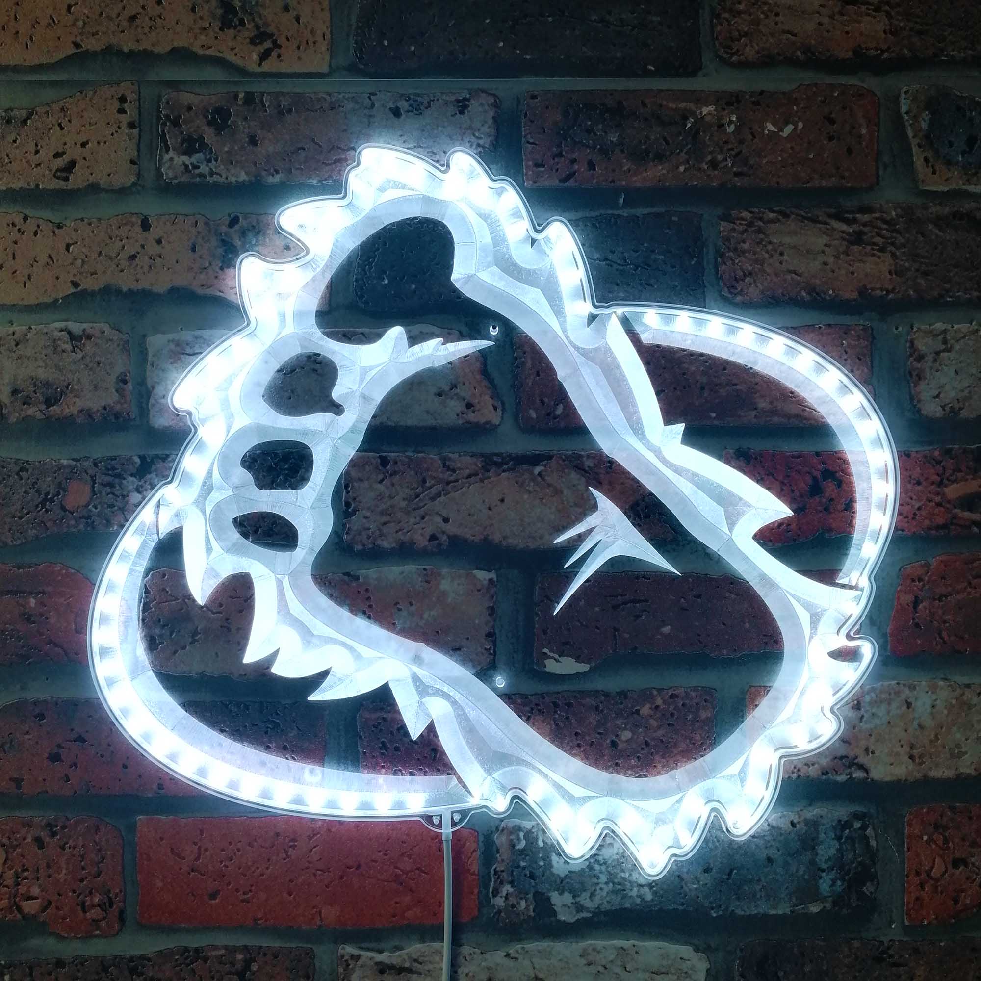 Bigfoot Dynamic RGB Edge Lit LED Sign