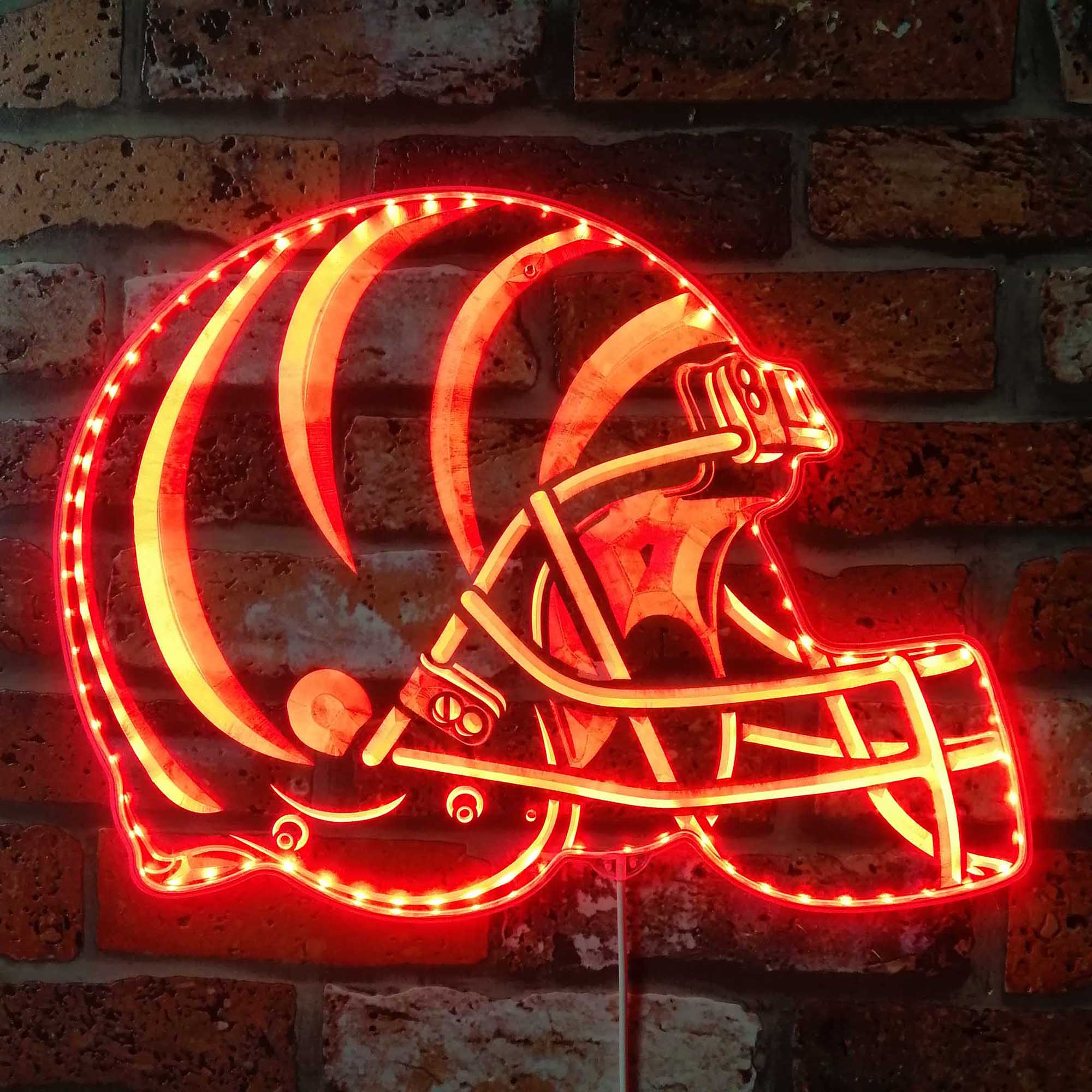 NFL Cincinnati Bengals Sport Dynamic RGB Edge Lit LED Sign
