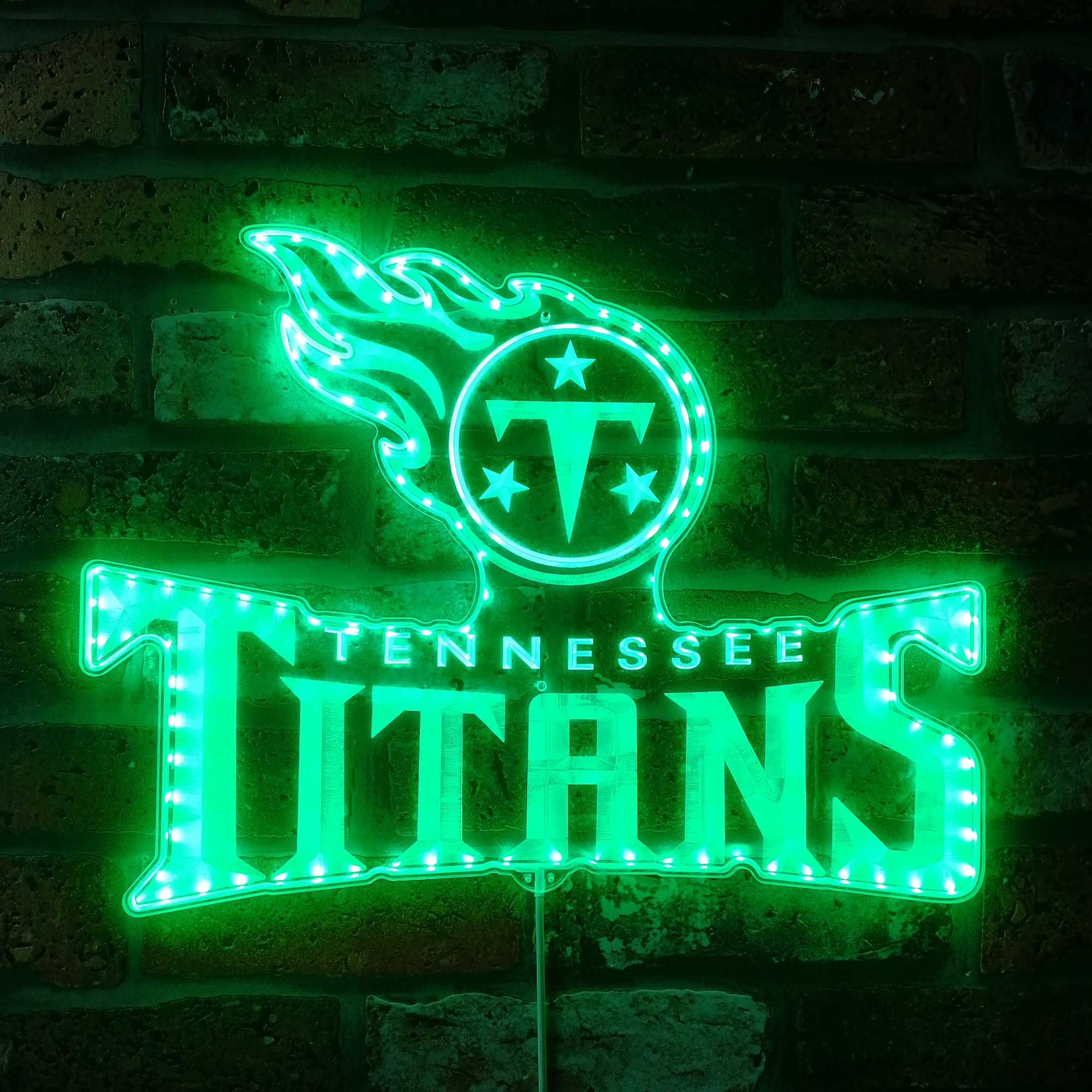 Tennessee Titans Dynamic RGB Edge Lit LED Sign