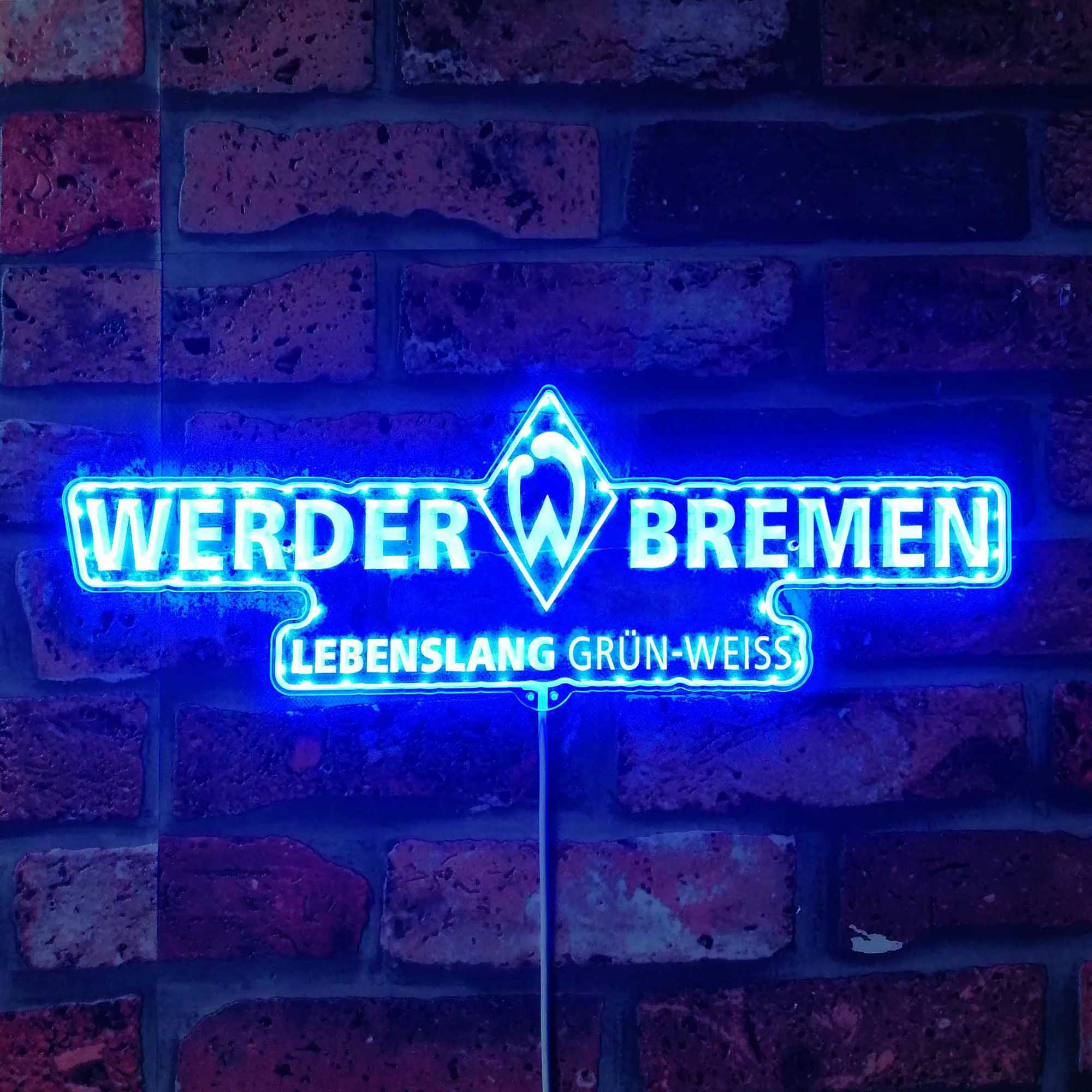 SV Werder Bremen FC Dynamic RGB Edge Lit LED Sign