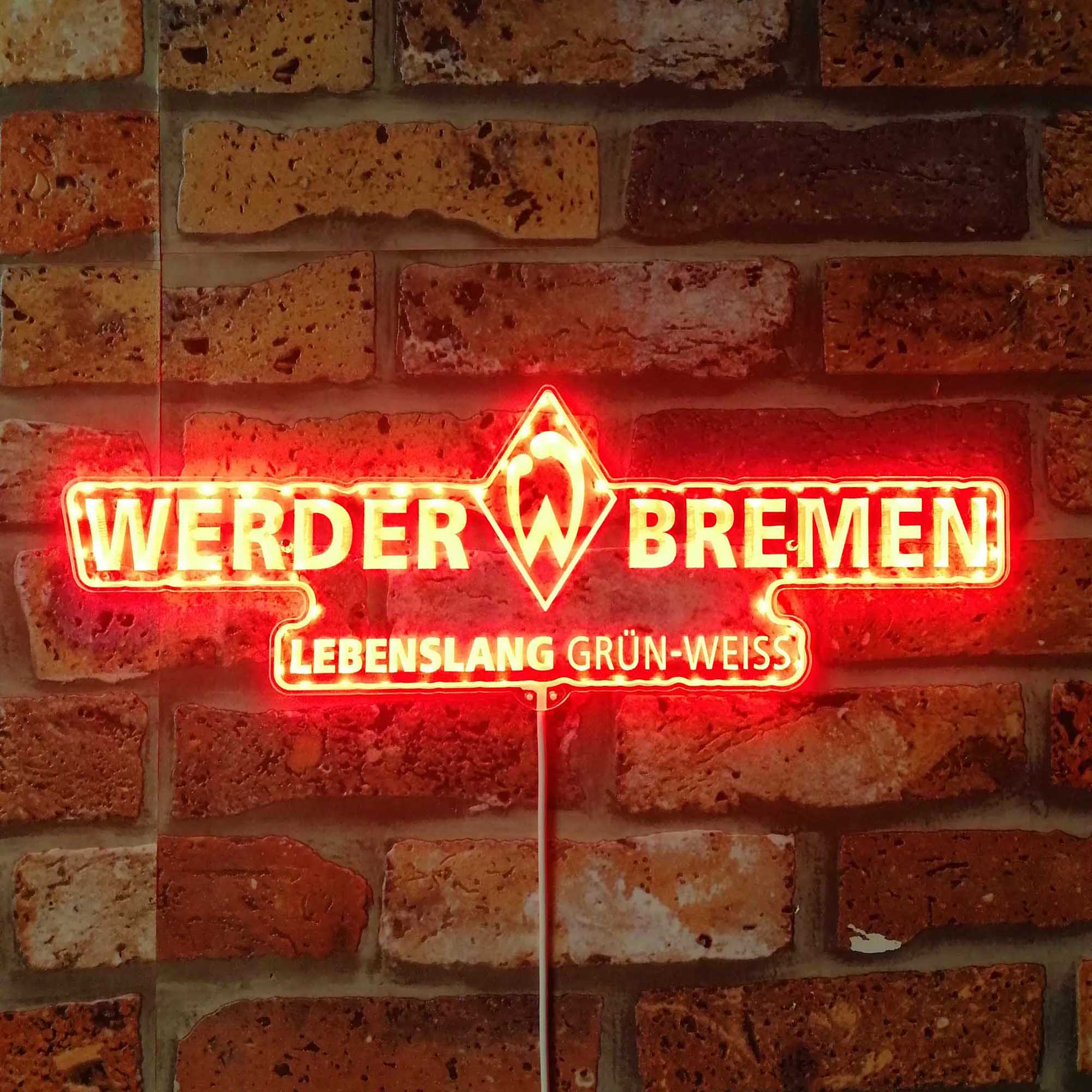 SV Werder Bremen FC Dynamic RGB Edge Lit LED Sign