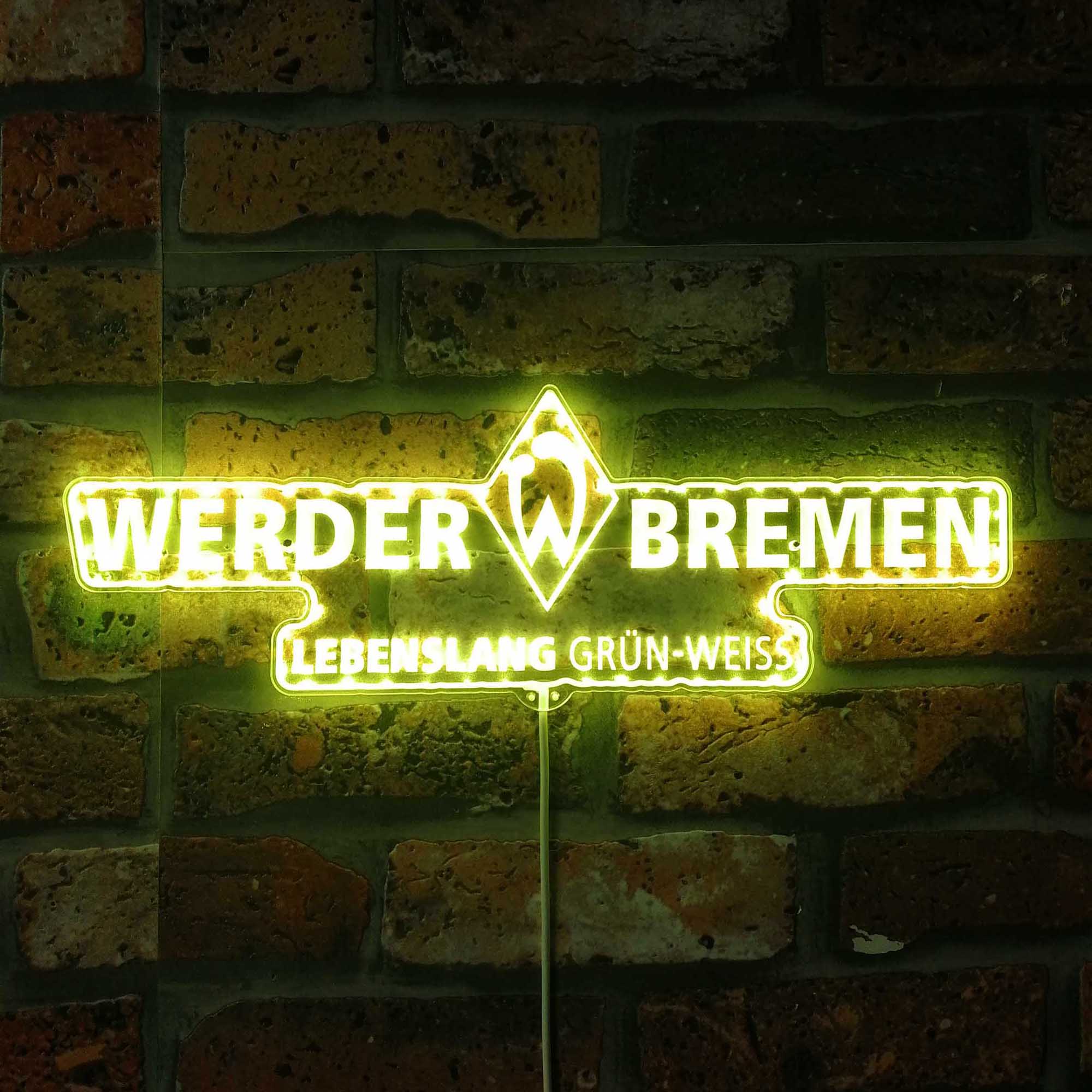 SV Werder Bremen FC Dynamic RGB Edge Lit LED Sign