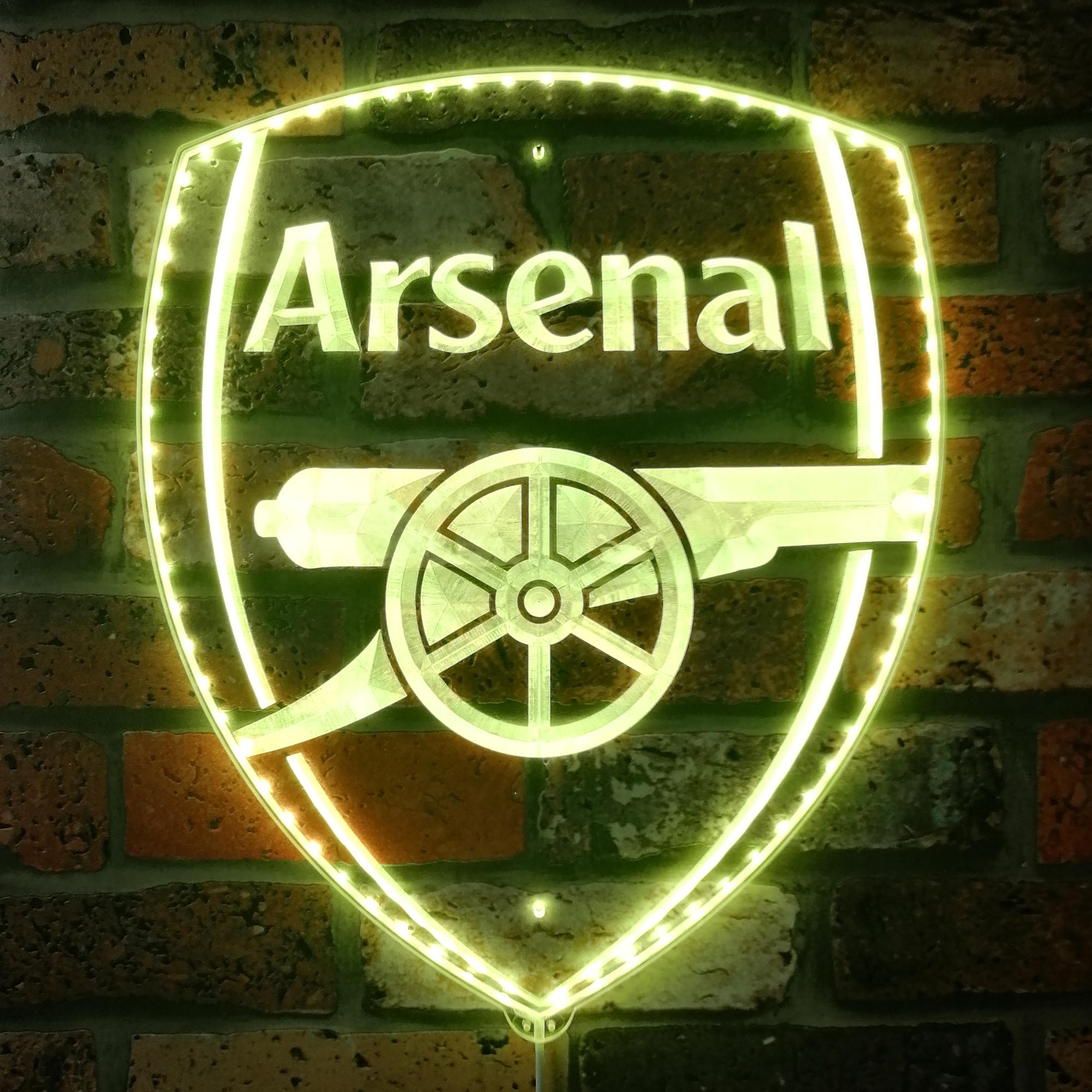 Arsenal F.C. Dynamic RGB Edge Lit LED Sign