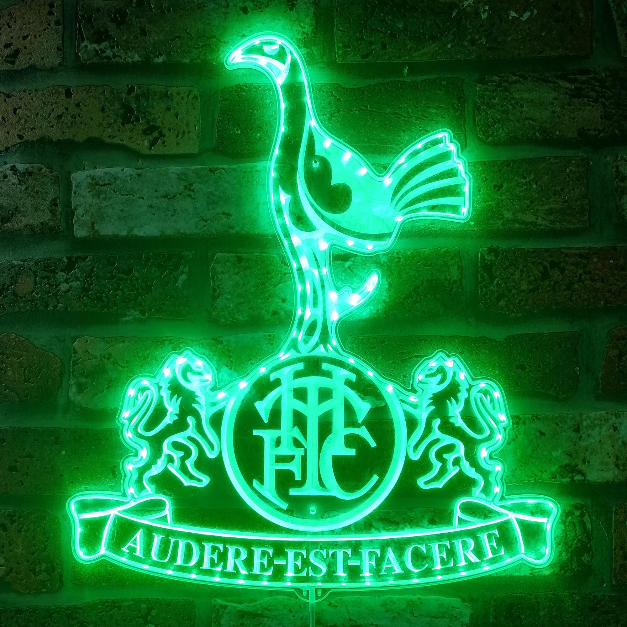 Tottenham Hotspur UK Football Dynamic RGB Edge Lit LED Sign