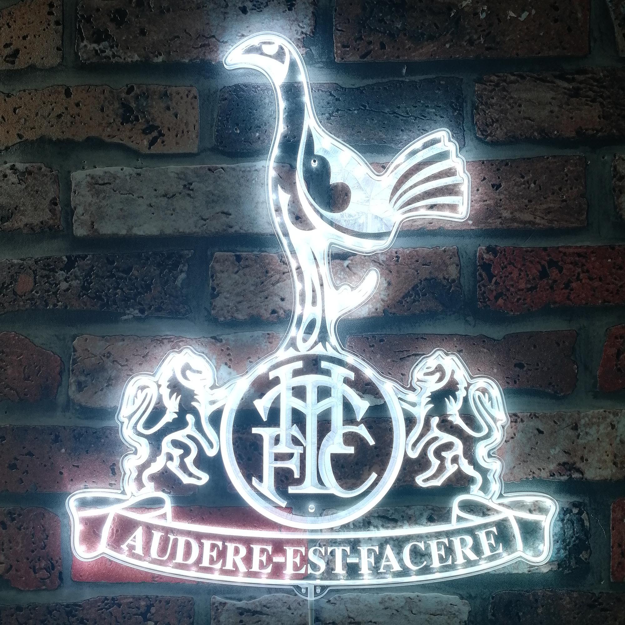 Tottenham Hotspur UK Football Dynamic RGB Edge Lit LED Sign