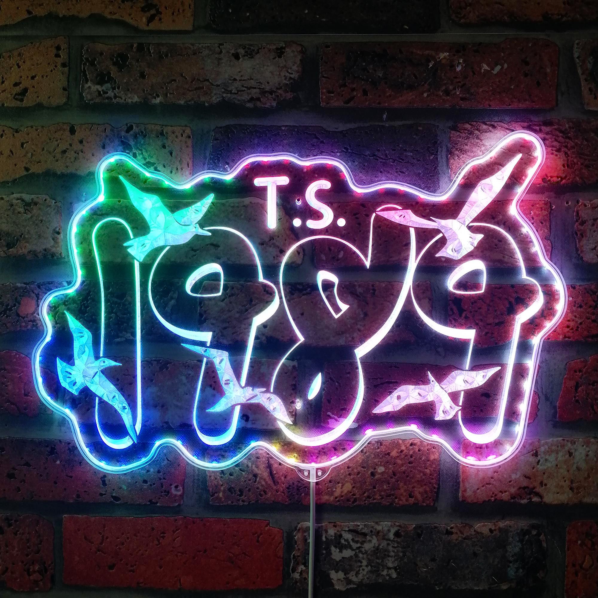 Taylor Swift 1989 Dynamic RGB Edge Lit LED Sign