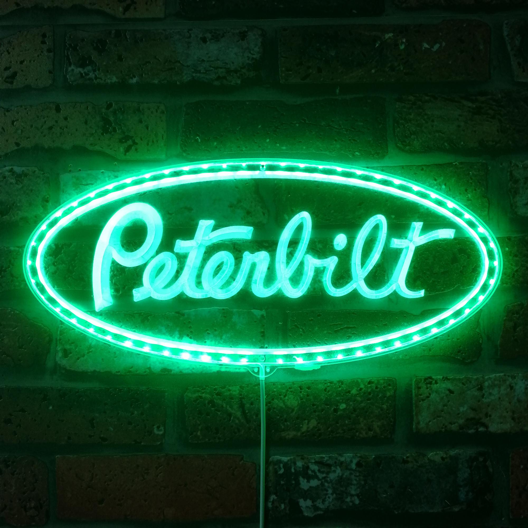 Peterbilt Dynamic RGB Edge Lit LED Sign