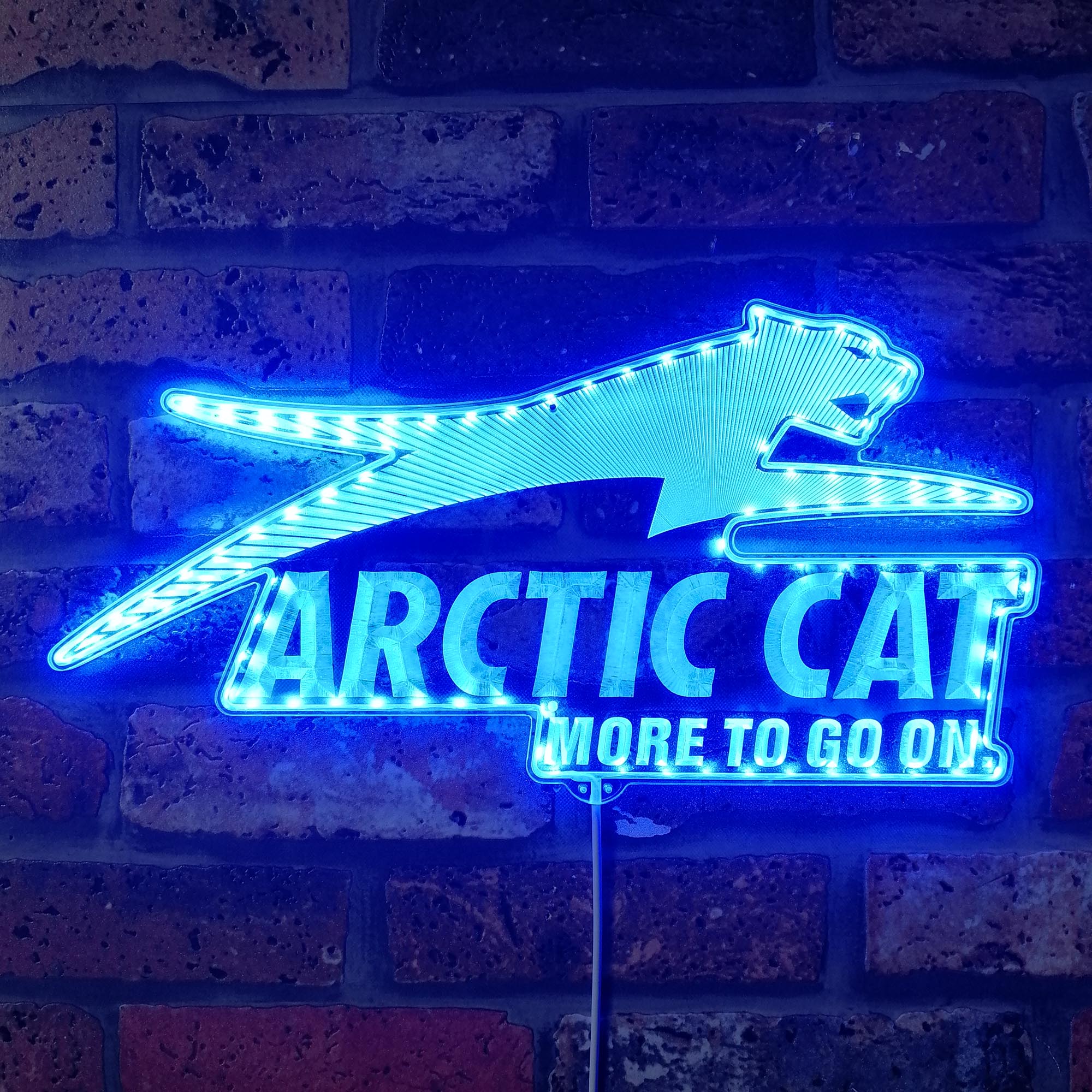 Arctic Cat Dynamic RGB Edge Lit LED Sign