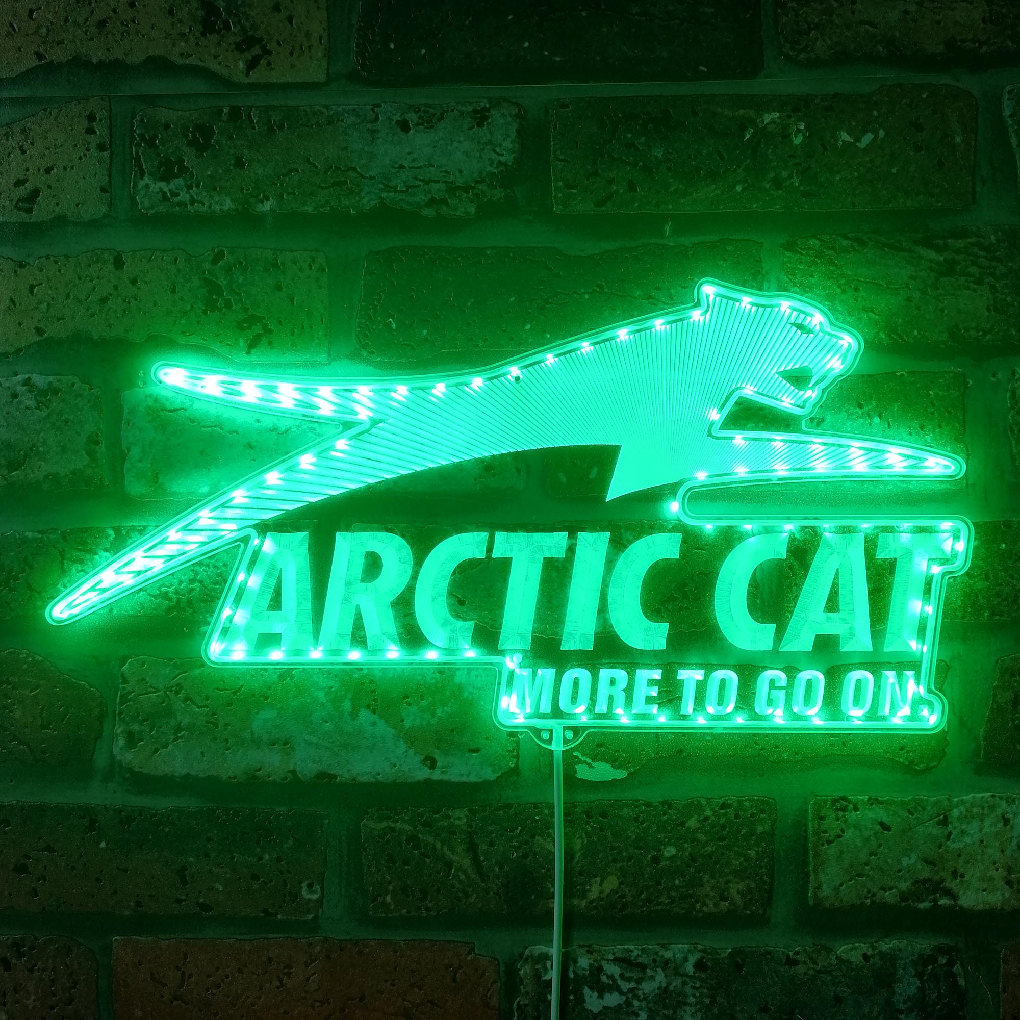 Arctic Cat Dynamic RGB Edge Lit LED Sign