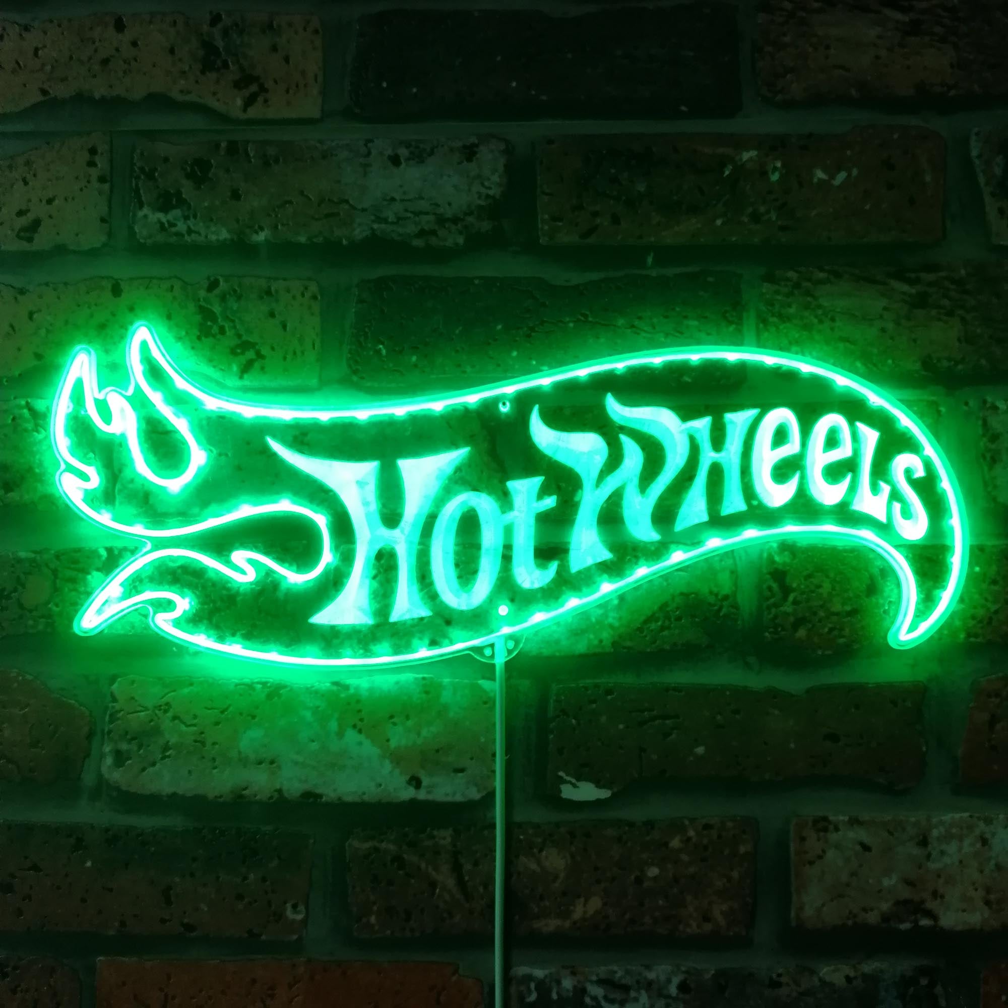 Hot Wheels Dynamic RGB Edge Lit LED Sign