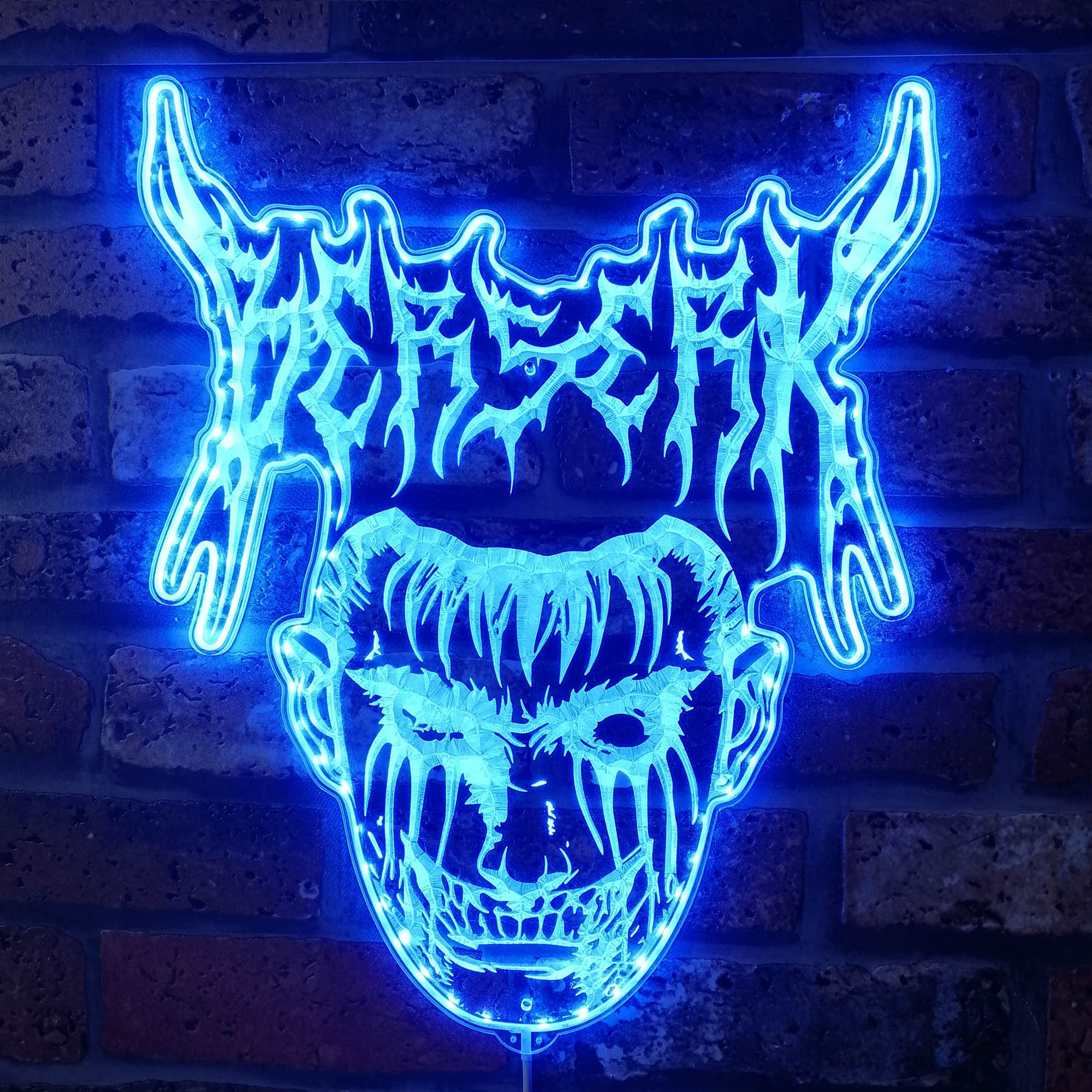 Berserk Dynamic RGB Edge Lit LED Sign