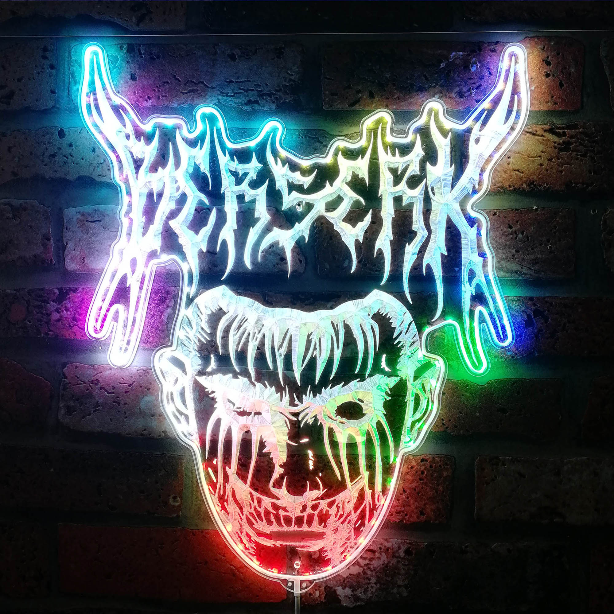 Berserk Dynamic RGB Edge Lit LED Sign