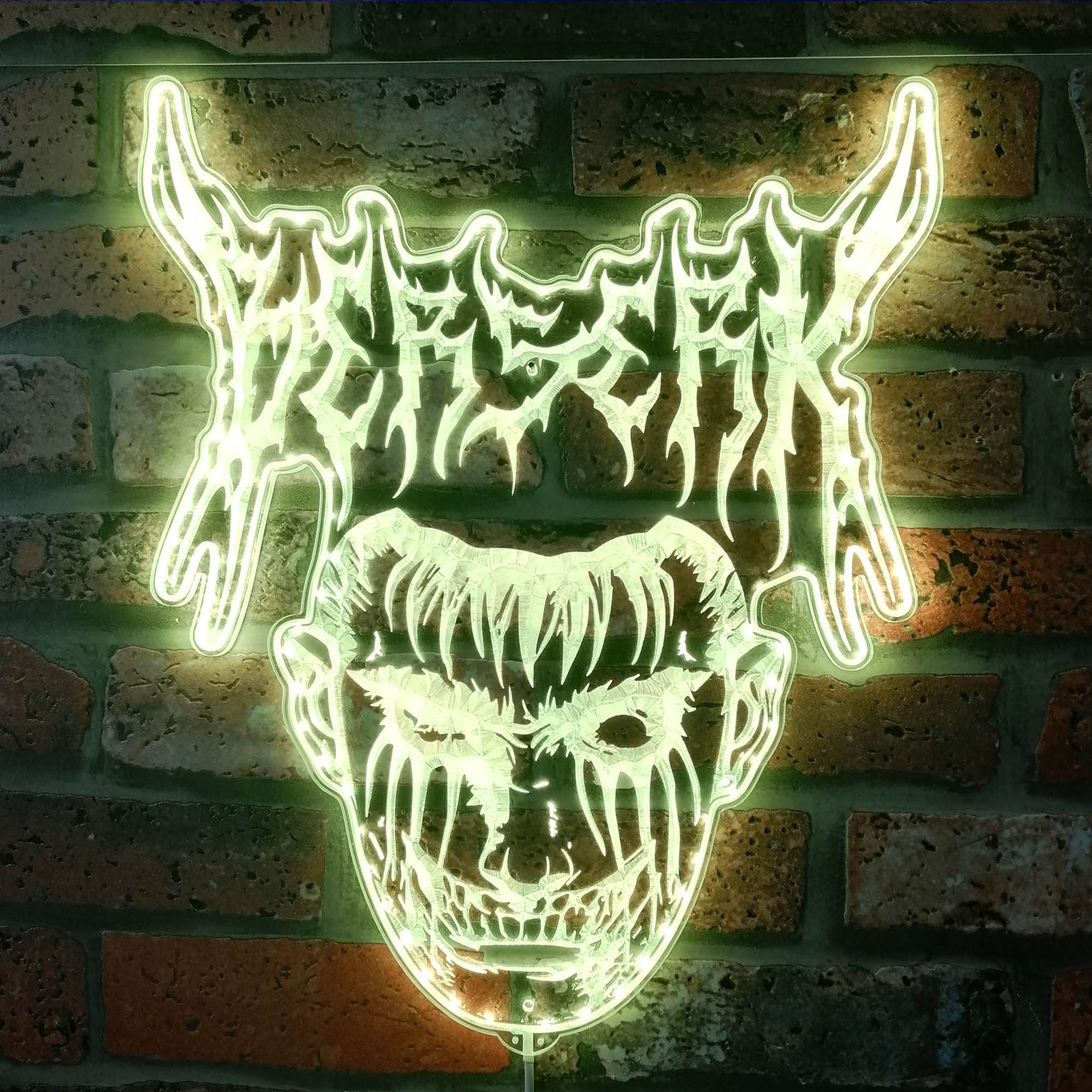 Berserk Dynamic RGB Edge Lit LED Sign