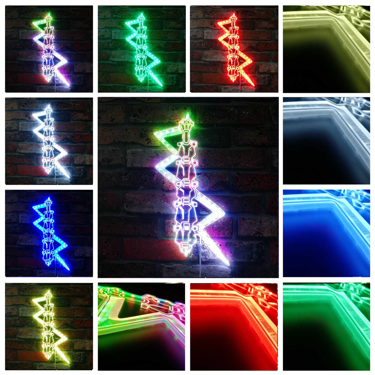 Cyberpunk Edgerunners Dynamic RGB Edge Lit LED Sign | PROLEDSIGN