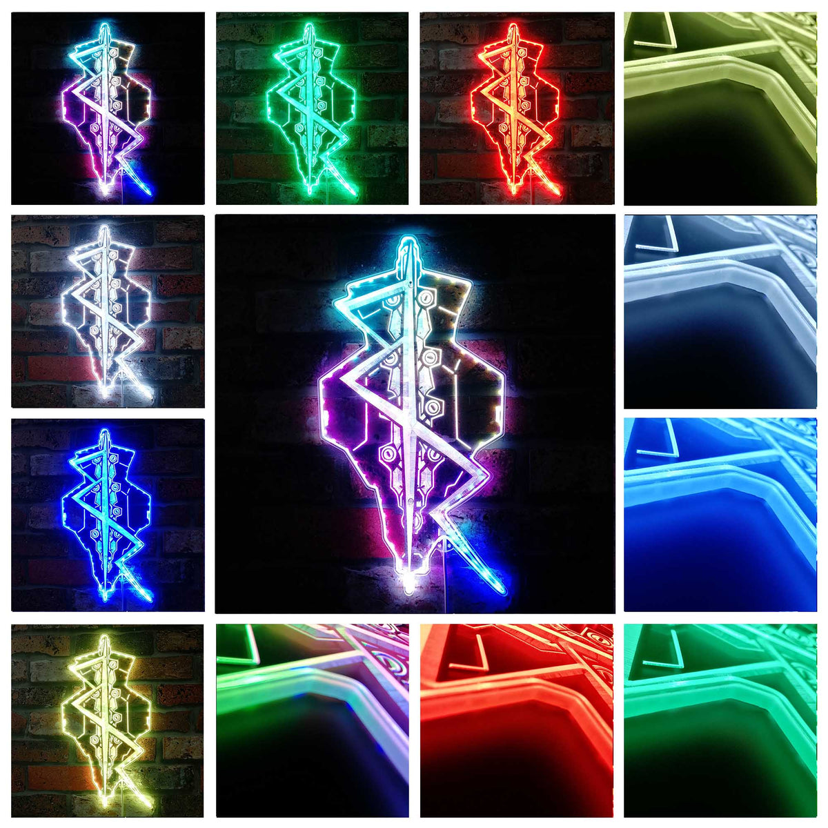 Cyberpunk Edgerunners Dynamic RGB Edge Lit LED Sign | PROLEDSIGN