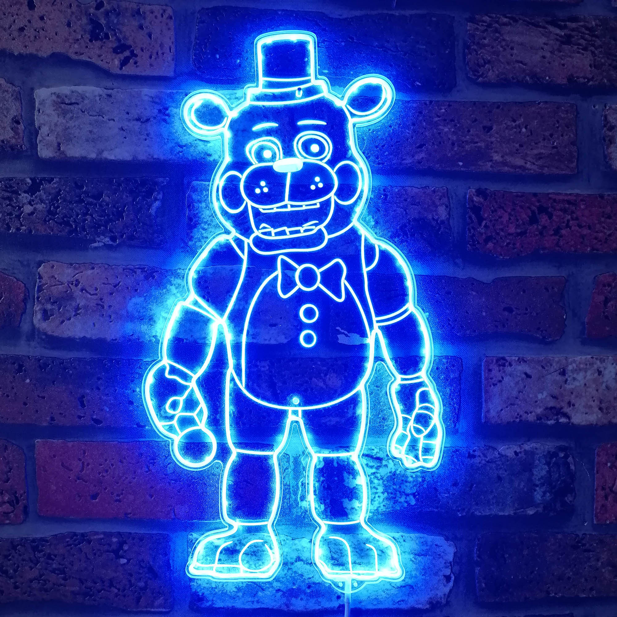 Five nights at Freddy's Freddy Dynamic RGB Edge Lit LED Sign