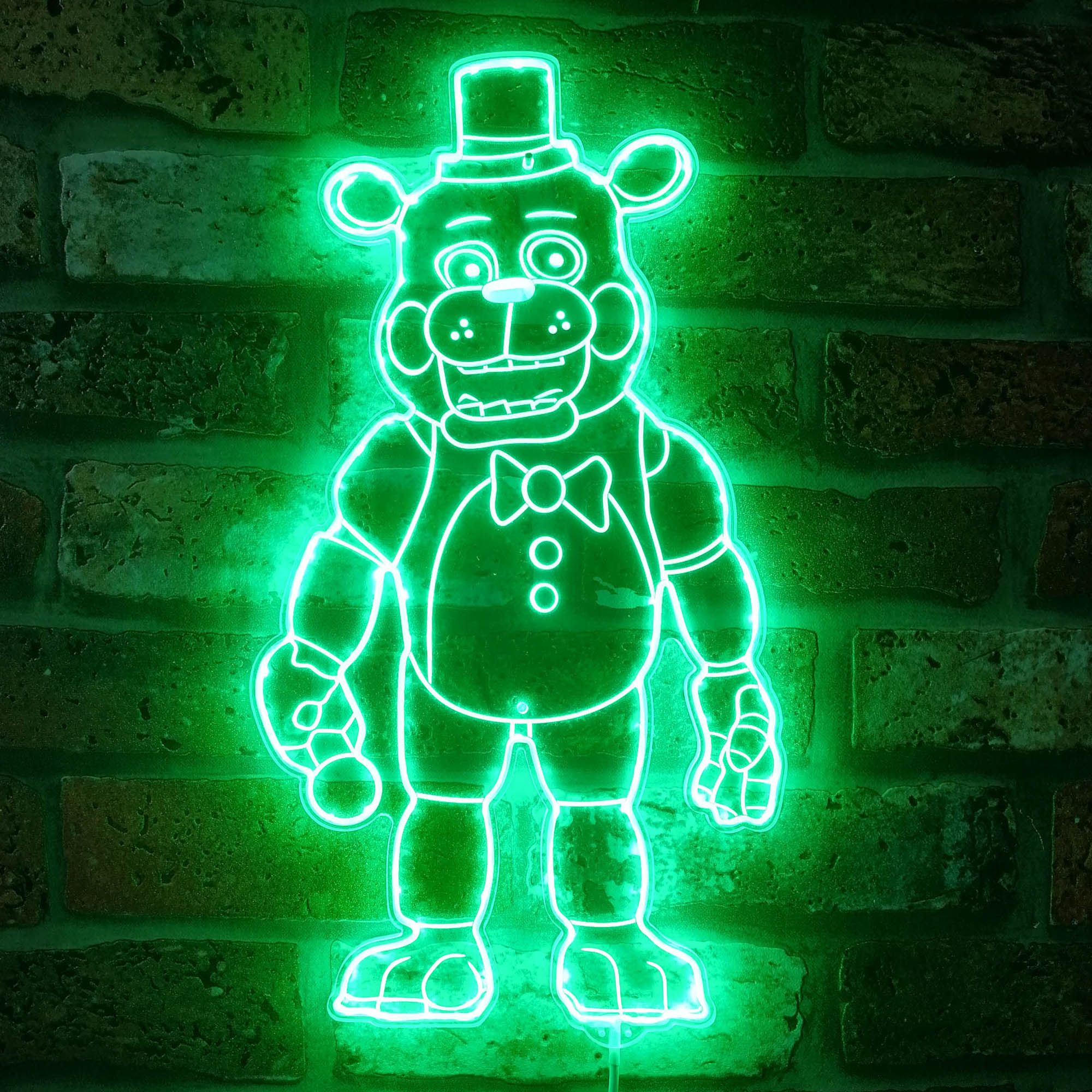 Five nights at Freddy's Freddy Dynamic RGB Edge Lit LED Sign