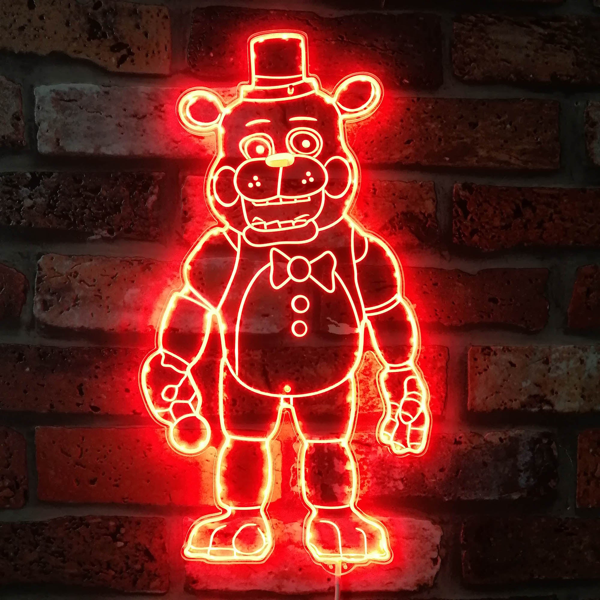 Five nights at Freddy's Freddy Dynamic RGB Edge Lit LED Sign