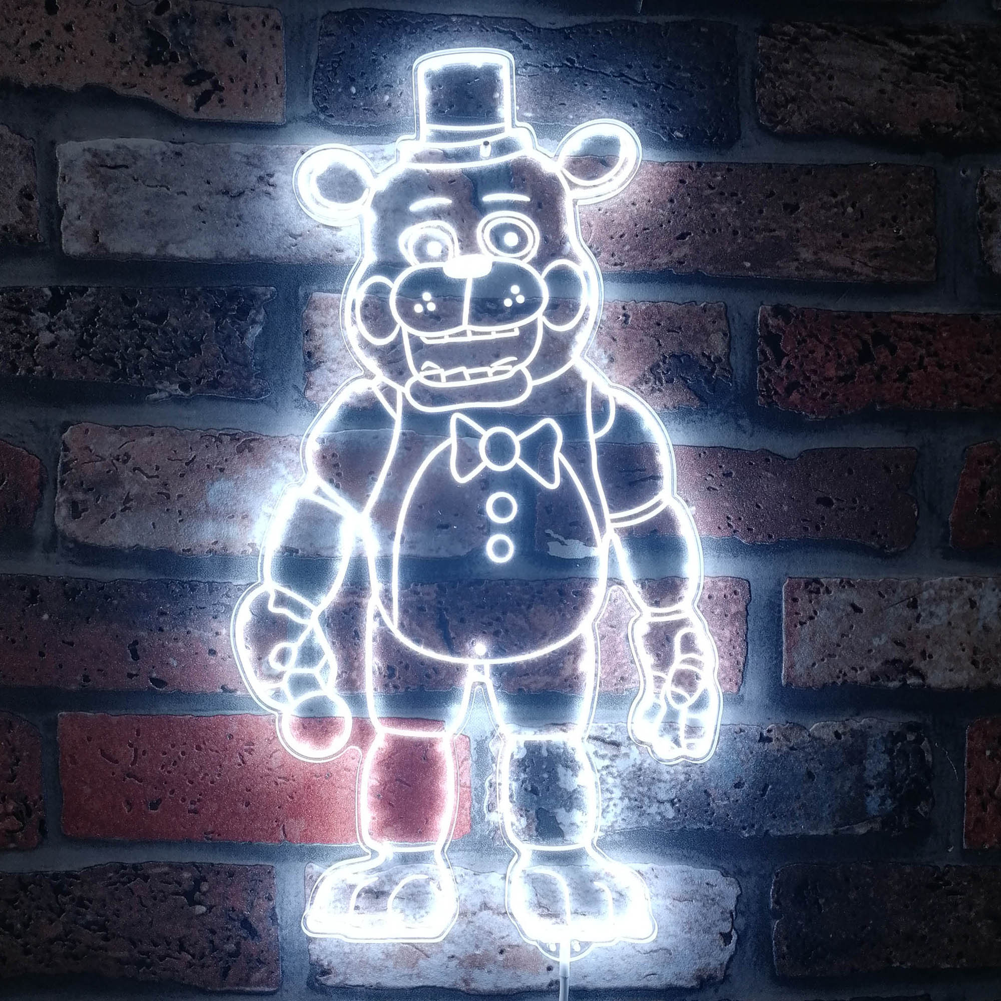 Five nights at Freddy's Freddy Dynamic RGB Edge Lit LED Sign