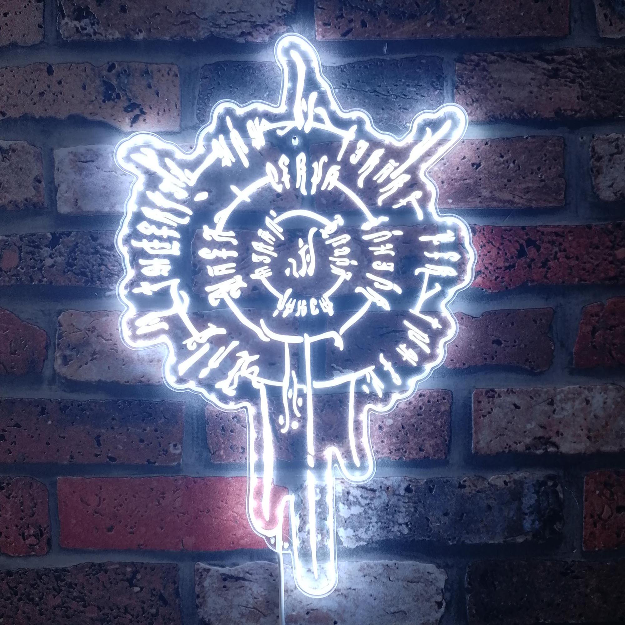Astarion's Scar Baldur's Gate 3 RGB Edge Lit LED Sign