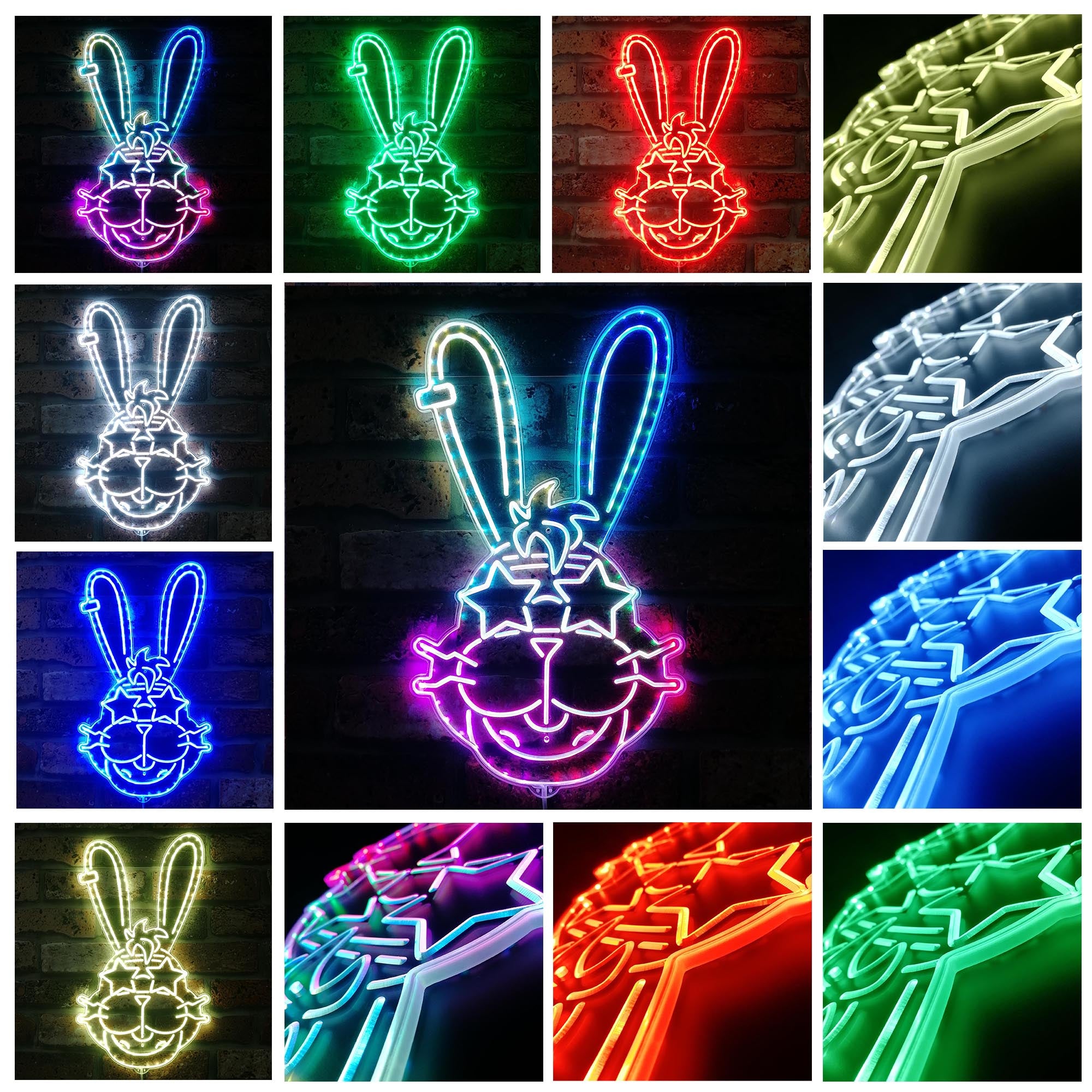 Five nights at Freddy's Bonnie Dynamic RGB Edge Lit LED Sign