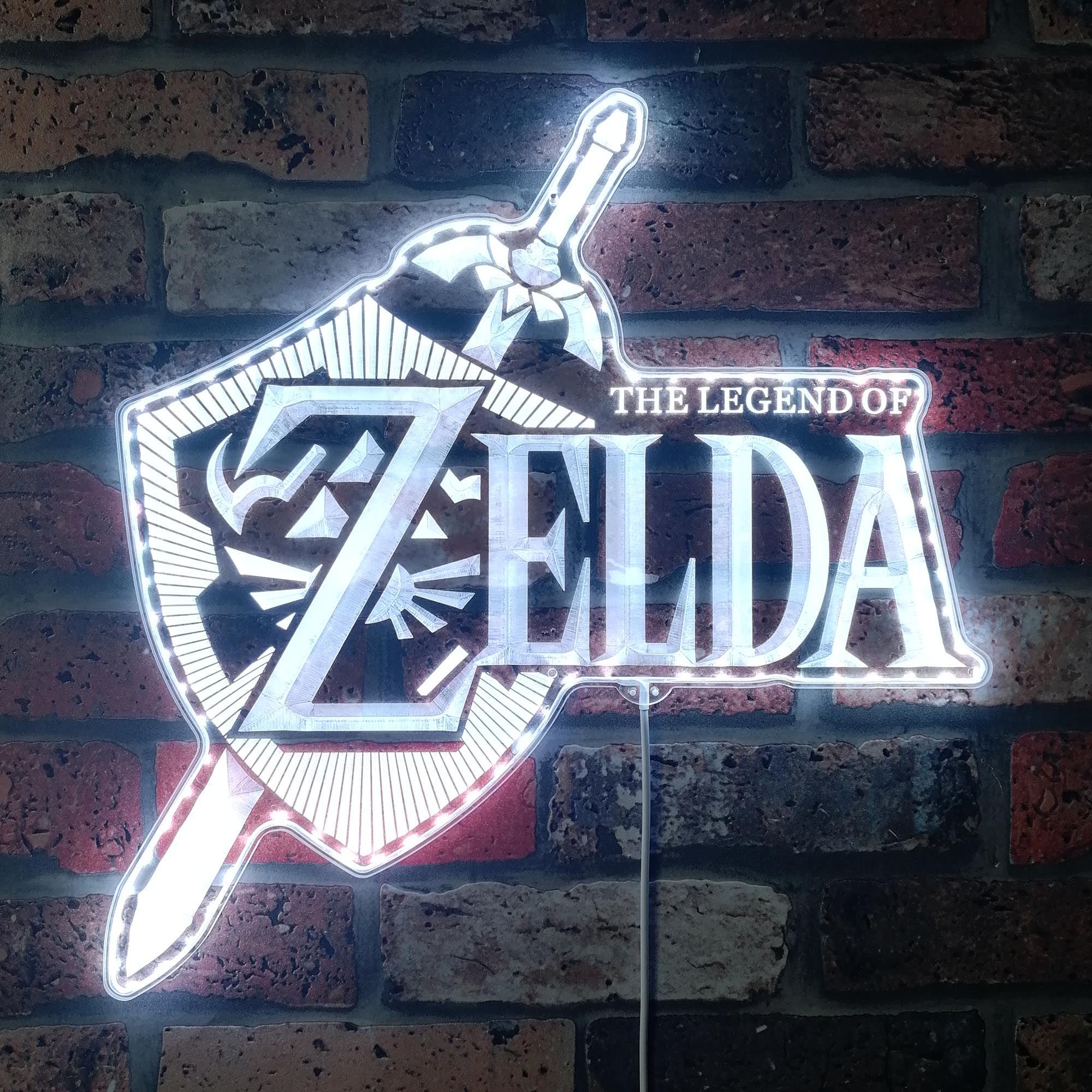 Legend of Zelda Dynamic RGB Edge Lit LED Sign