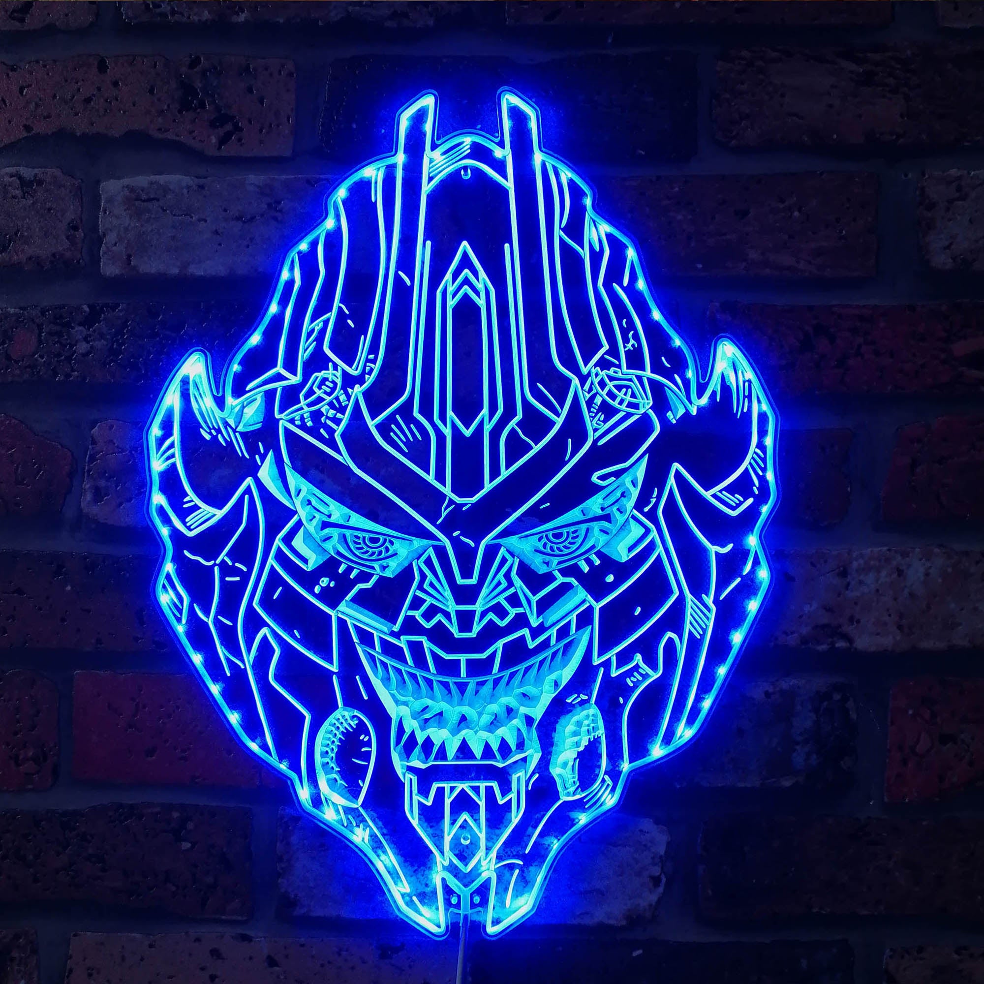 Transformers Decepticon Dynamic RGB Edge Lit LED Sign