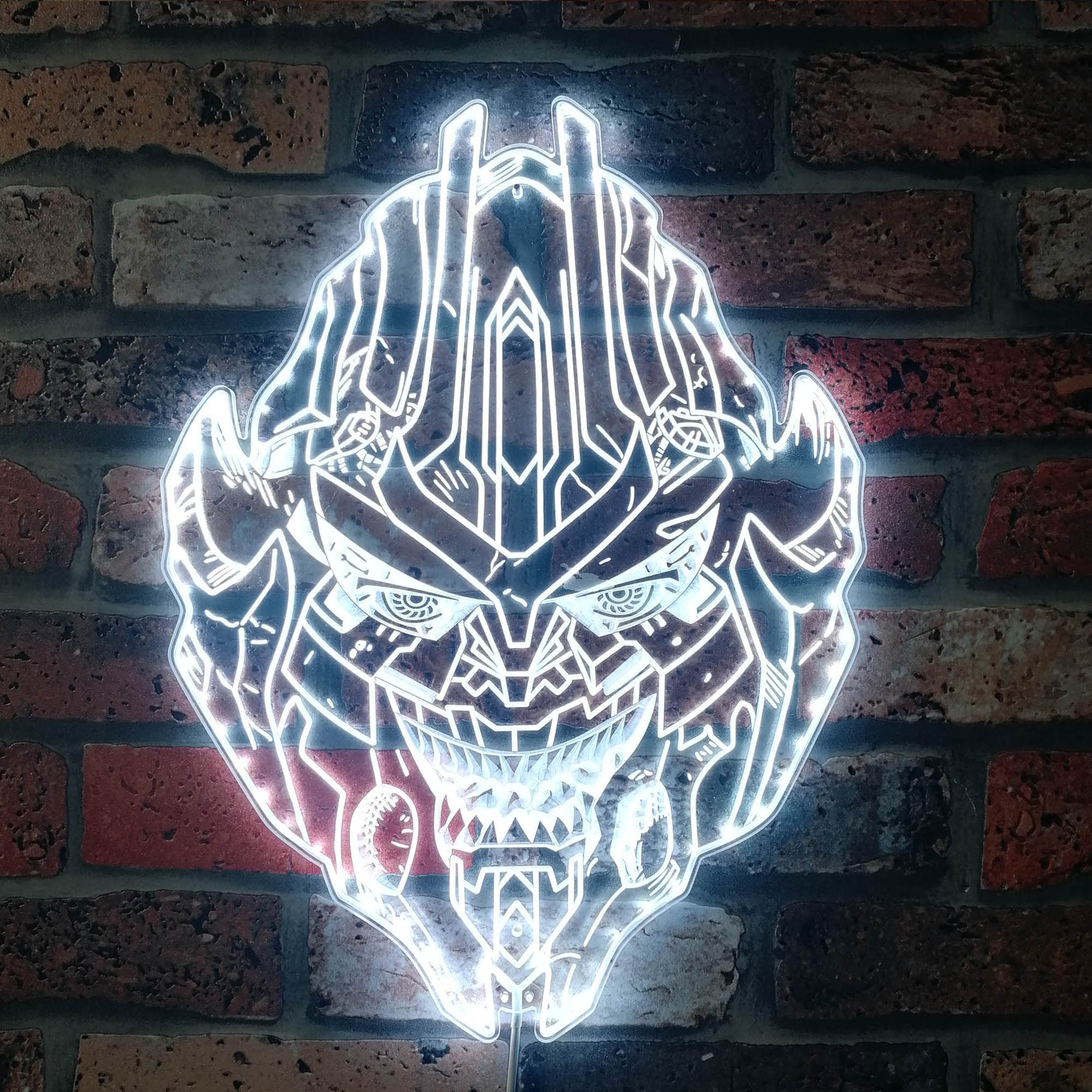 Transformers Decepticon Dynamic RGB Edge Lit LED Sign | PROLEDSIGN