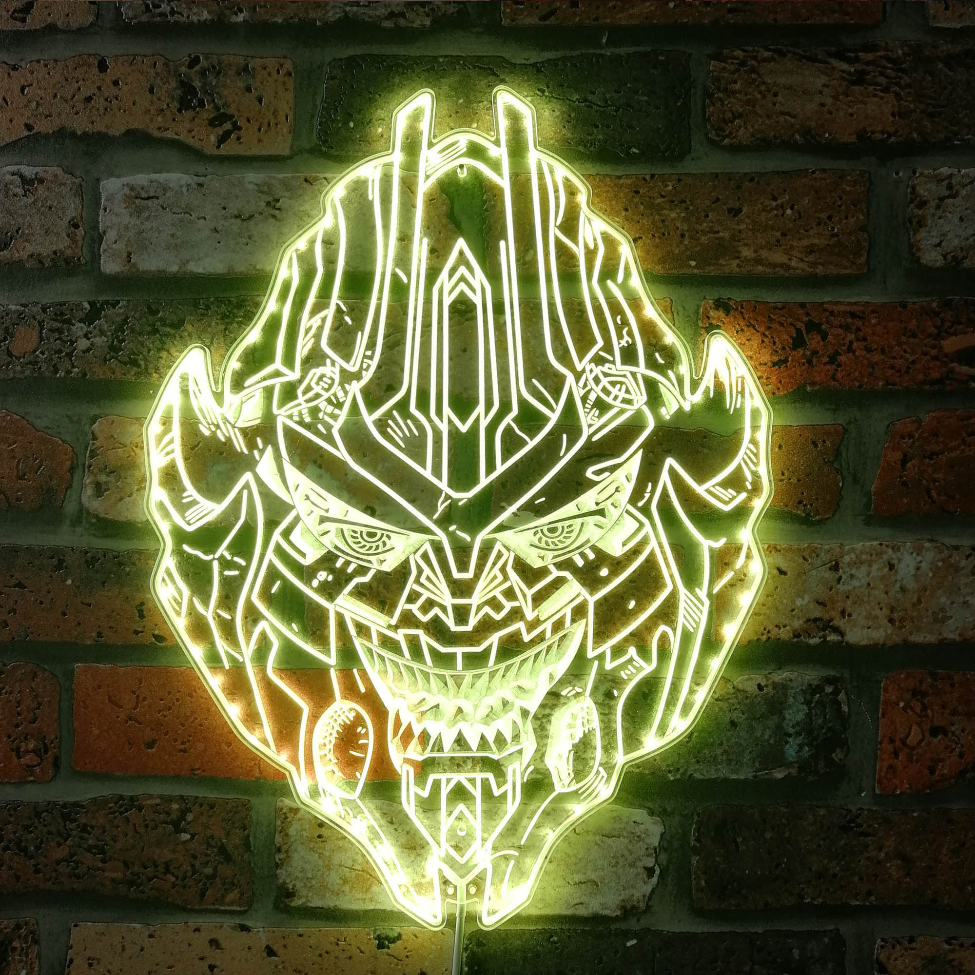 Transformers Decepticon Dynamic RGB Edge Lit LED Sign