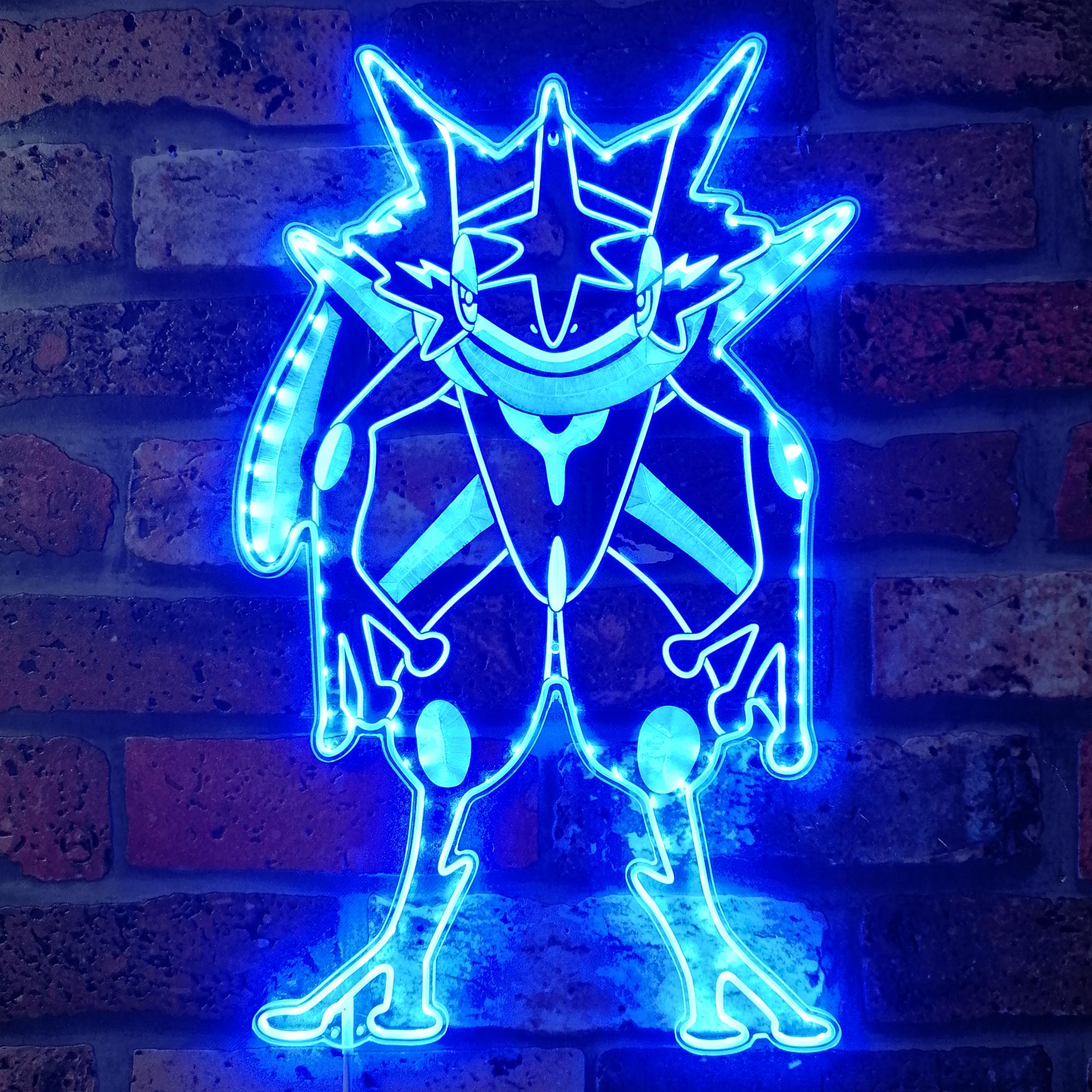 Greninja Dynamic RGB Edge Lit LED Sign