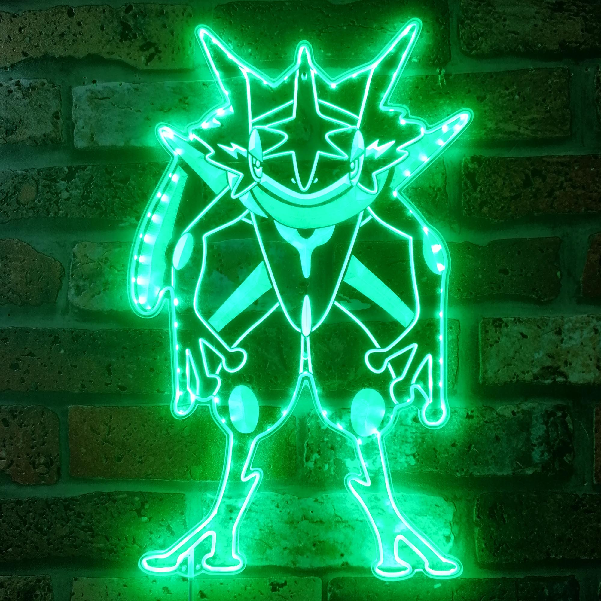 Greninja Dynamic RGB Edge Lit LED Sign