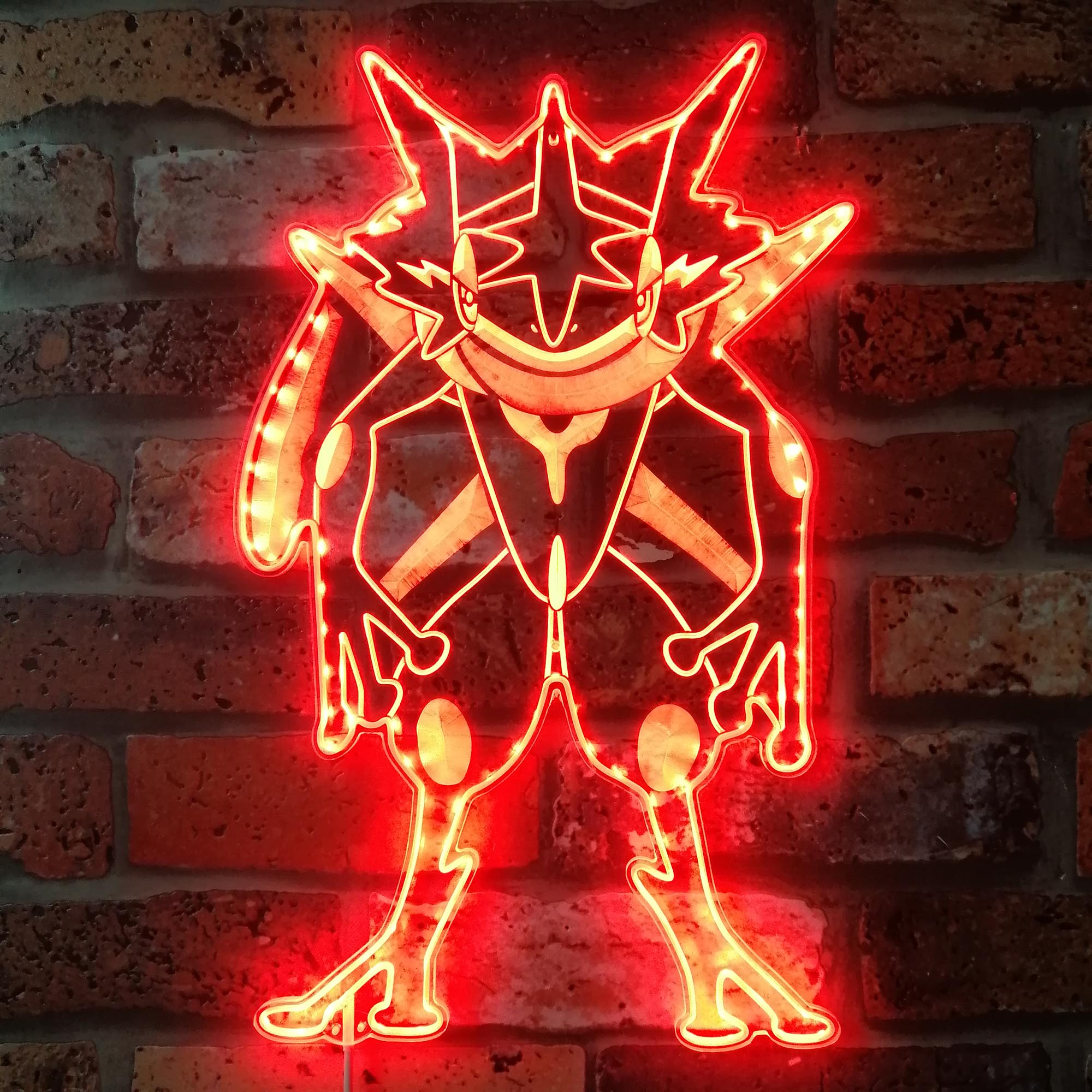 Greninja Dynamic RGB Edge Lit LED Sign