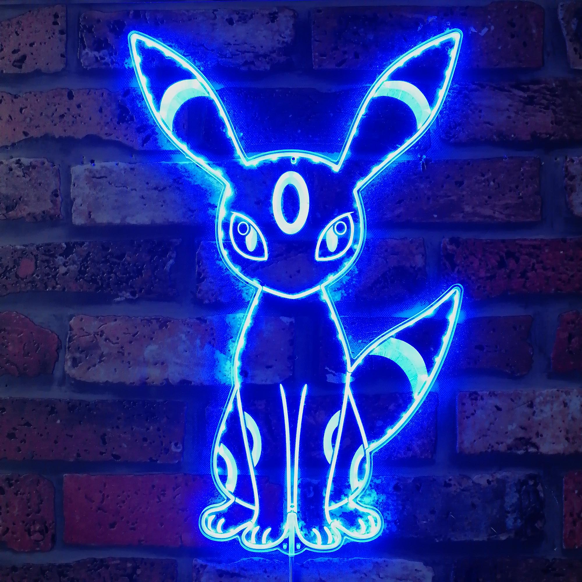 Umbreon Dynamic RGB Edge Lit LED Sign