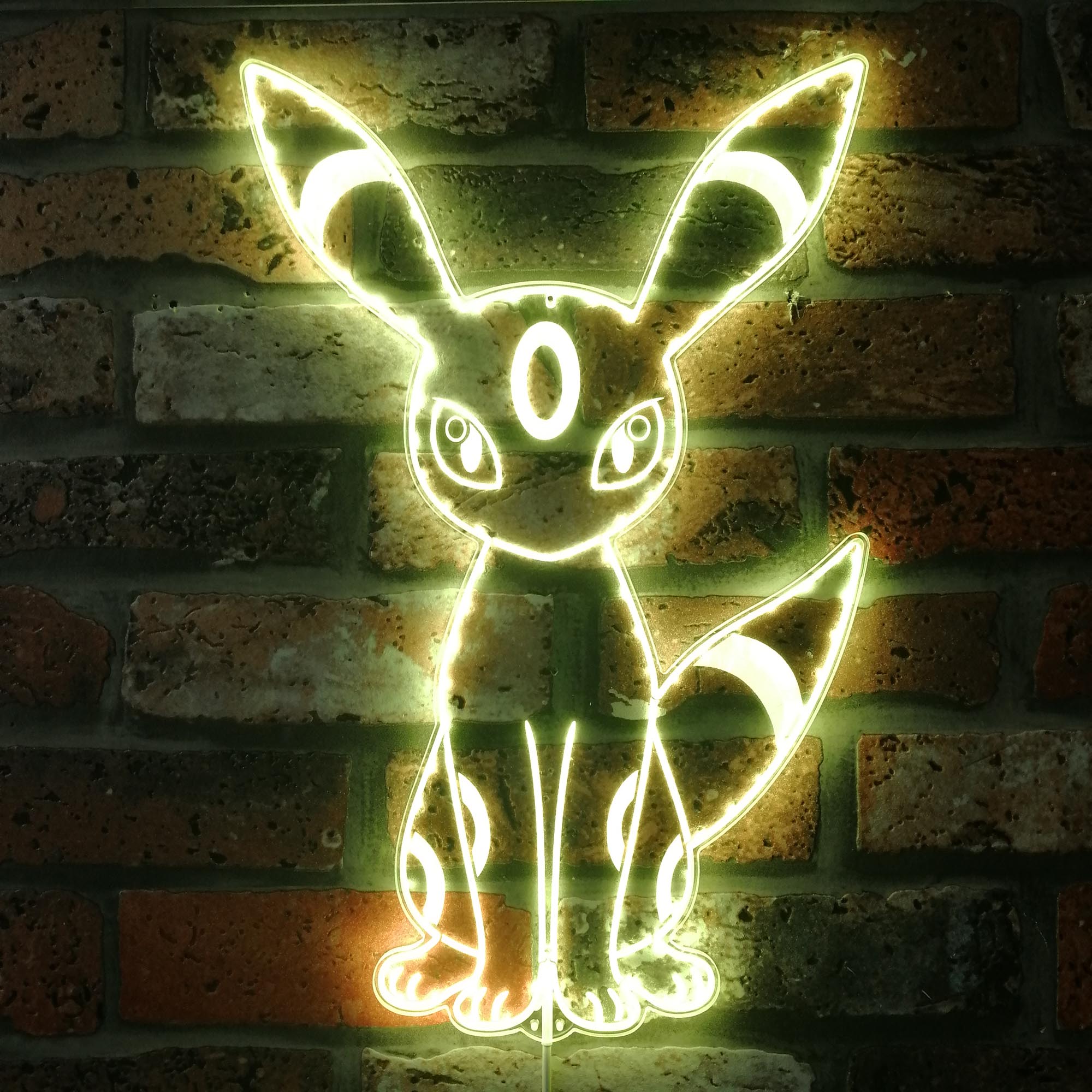 Umbreon Dynamic RGB Edge Lit LED Sign