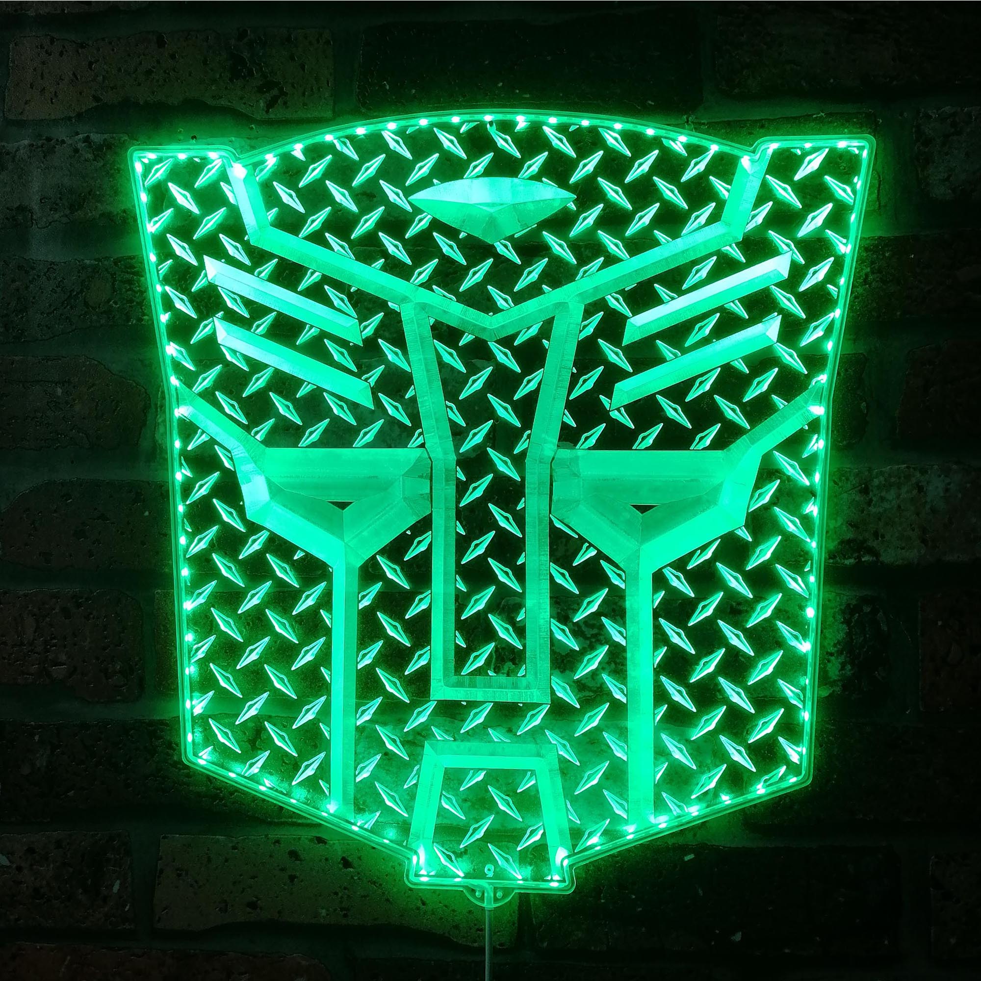 Transformers Dynamic RGB Edge Lit LED Sign