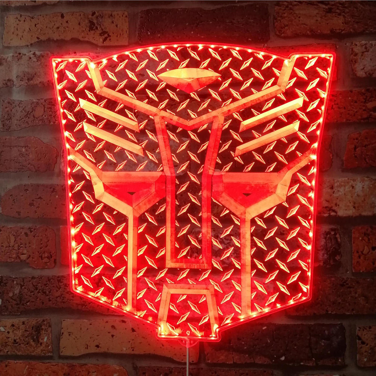 Transformers Dynamic RGB Edge Lit LED Sign | PROLEDSIGN