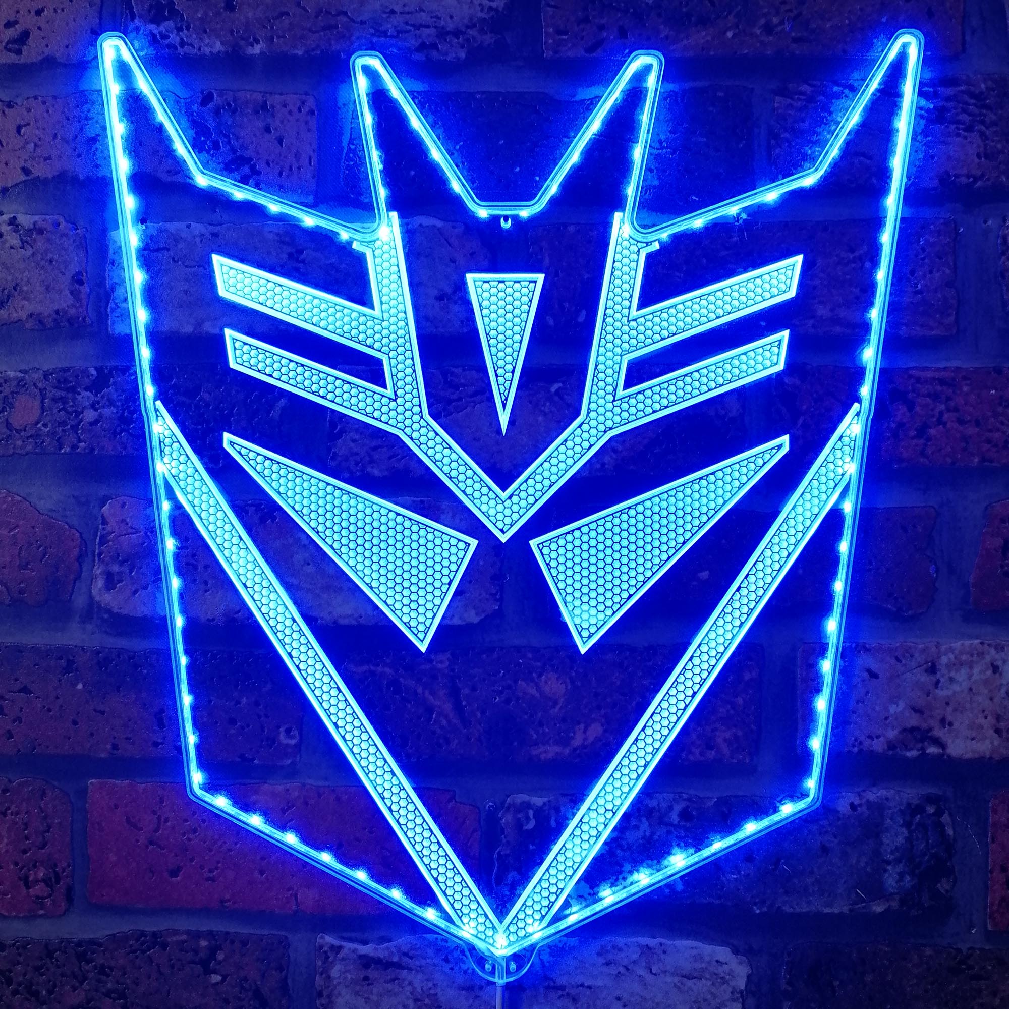 Transformers Dynamic RGB Edge Lit LED Sign | PROLEDSIGN