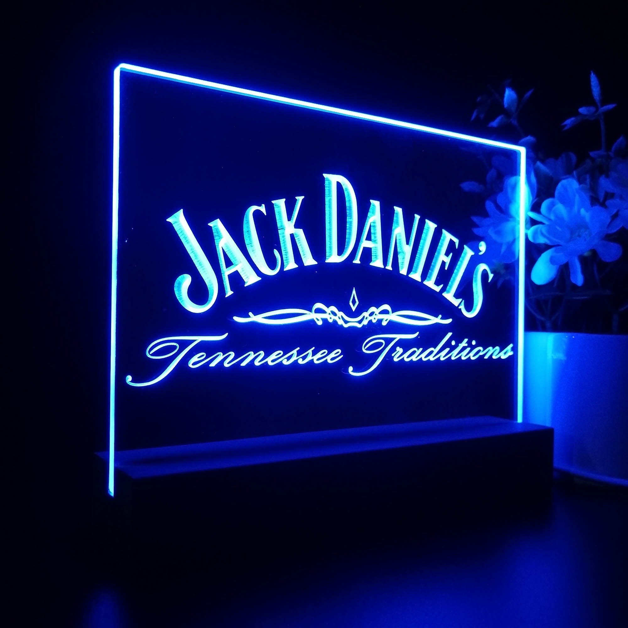 Jack Daniel's Tennessee Traditions Neon Sign Pub Bar Lamp