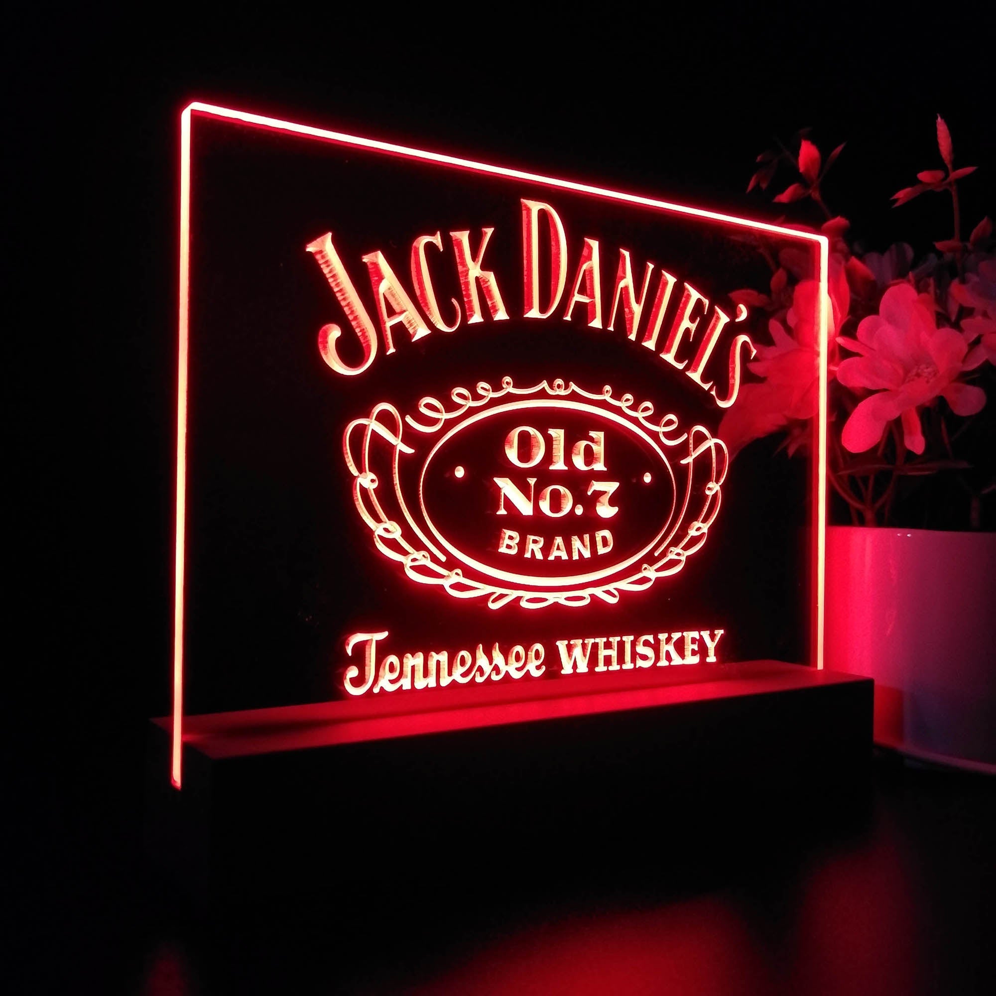 Jack Daniel's Old No. 7 Neon Sign Pub Bar Lamp