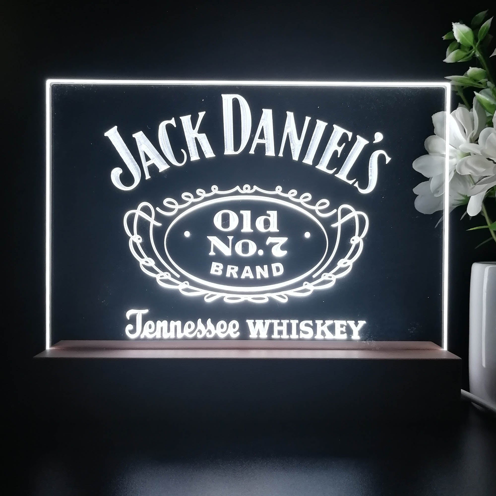 Jack Daniel's Old No. 7 Neon Sign Pub Bar Lamp