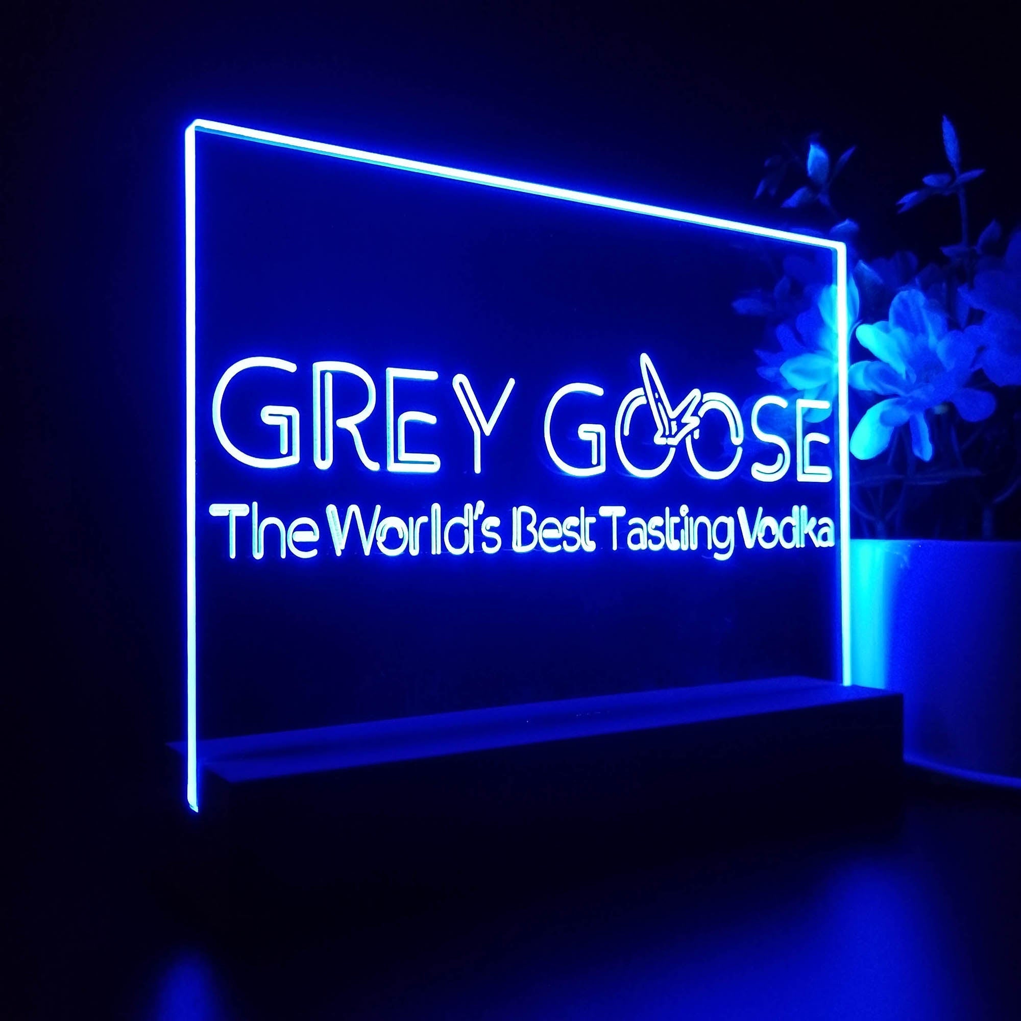 Grey Goose Neon Sign Pub Bar Lamp
