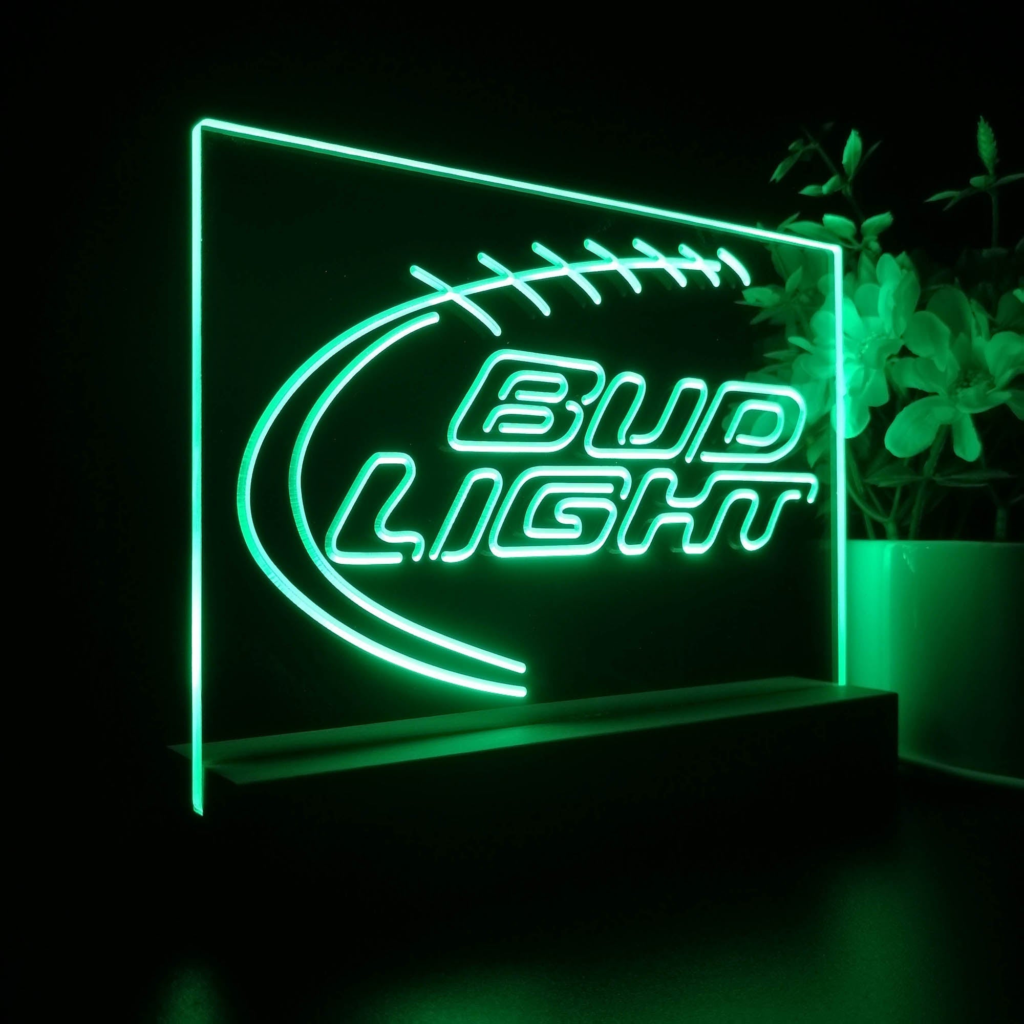 Bud Light Sport Neon Sign Pub Bar Lamp