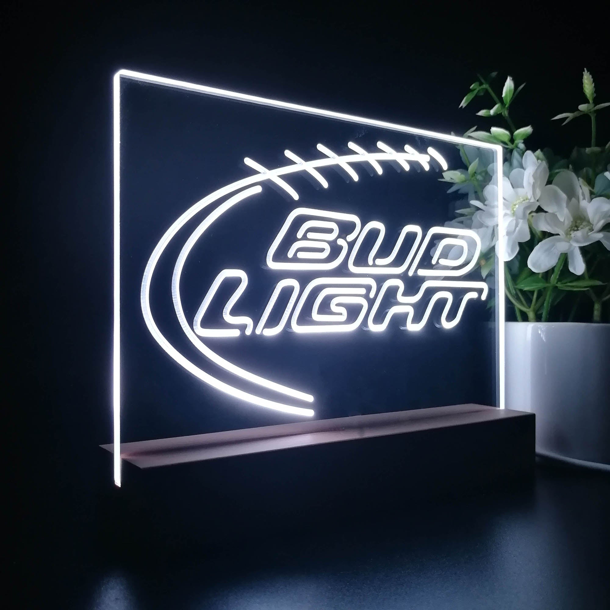 Bud Light Sport Neon Sign Pub Bar Lamp